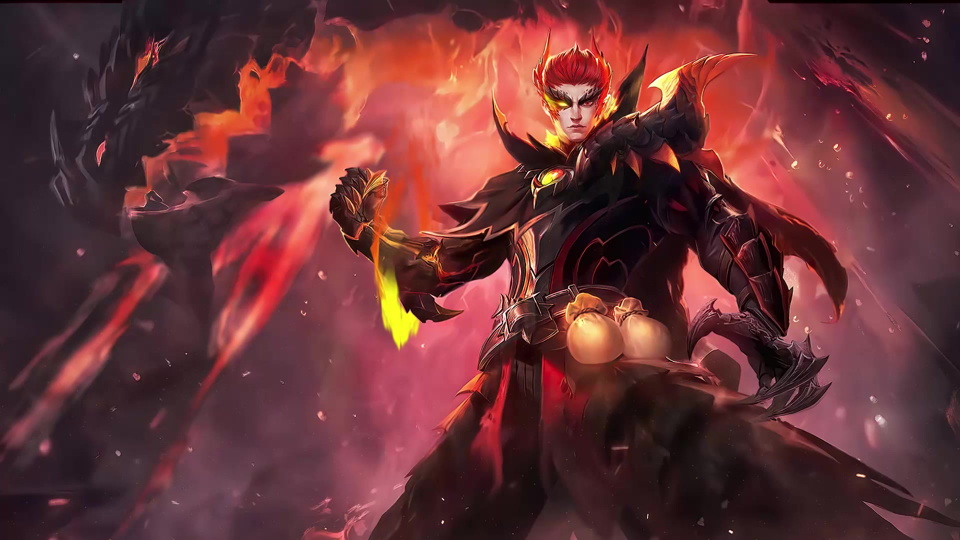 Draconic Flame Valir - Mobile Legends (ML) Live Wallpaper