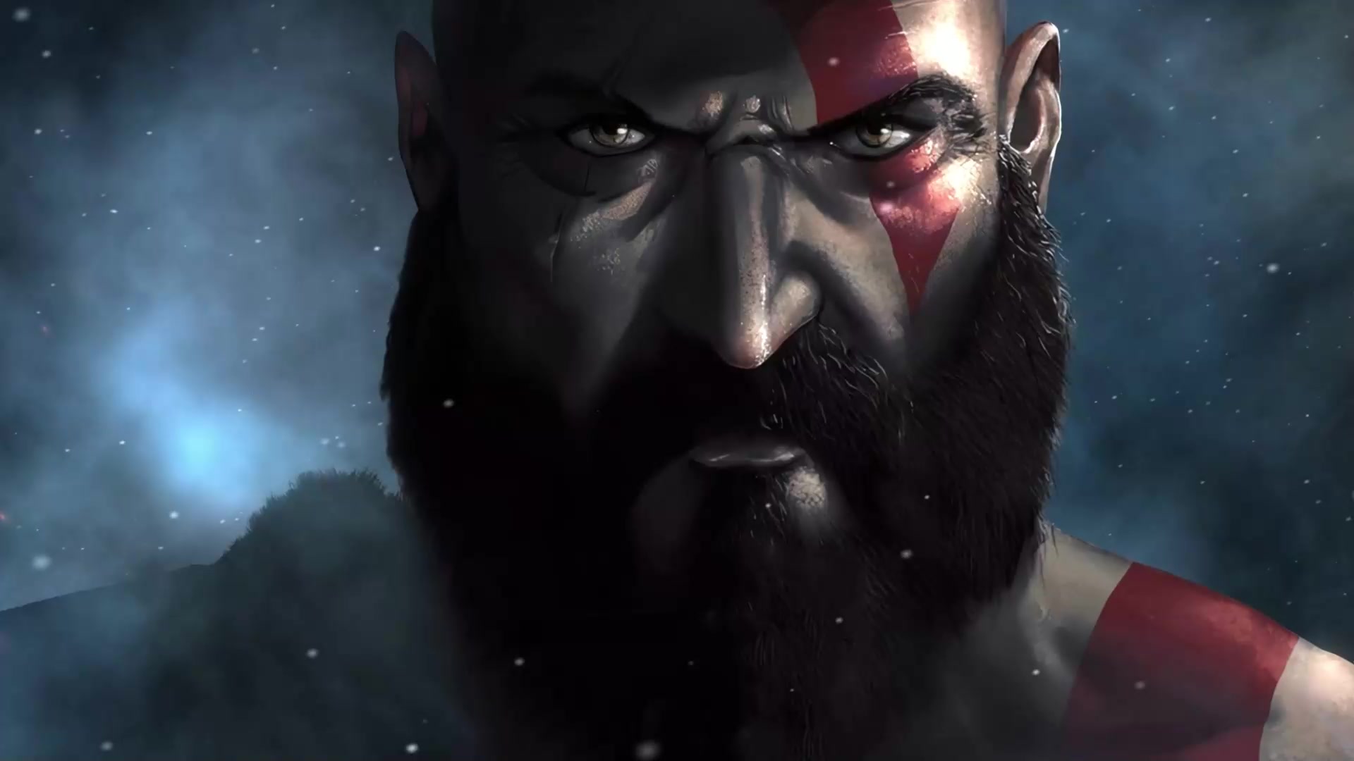 Kratos Close Up Live Wallpaper