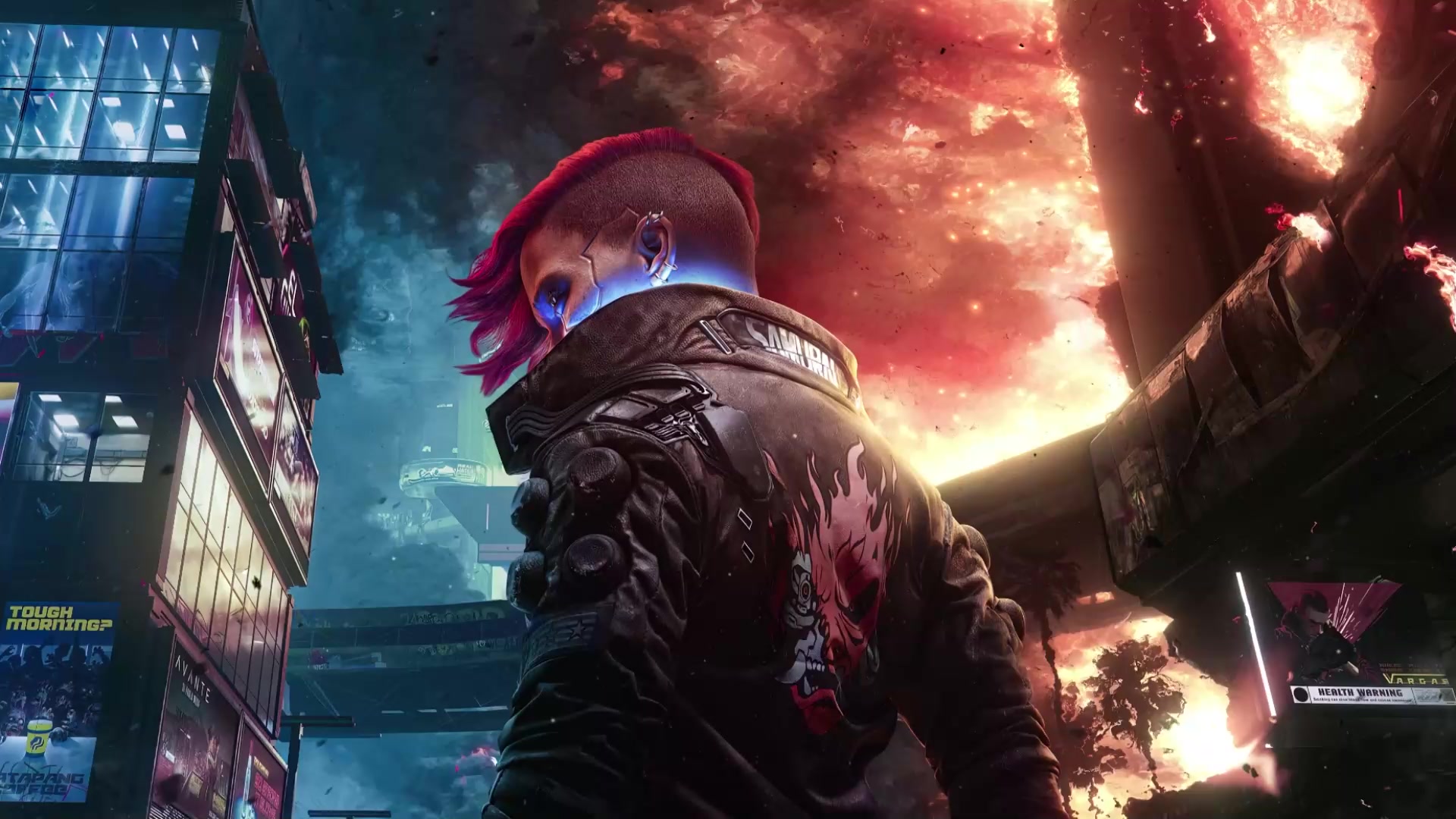 Blaze Cyberpunk 2077 Live Wallpaper