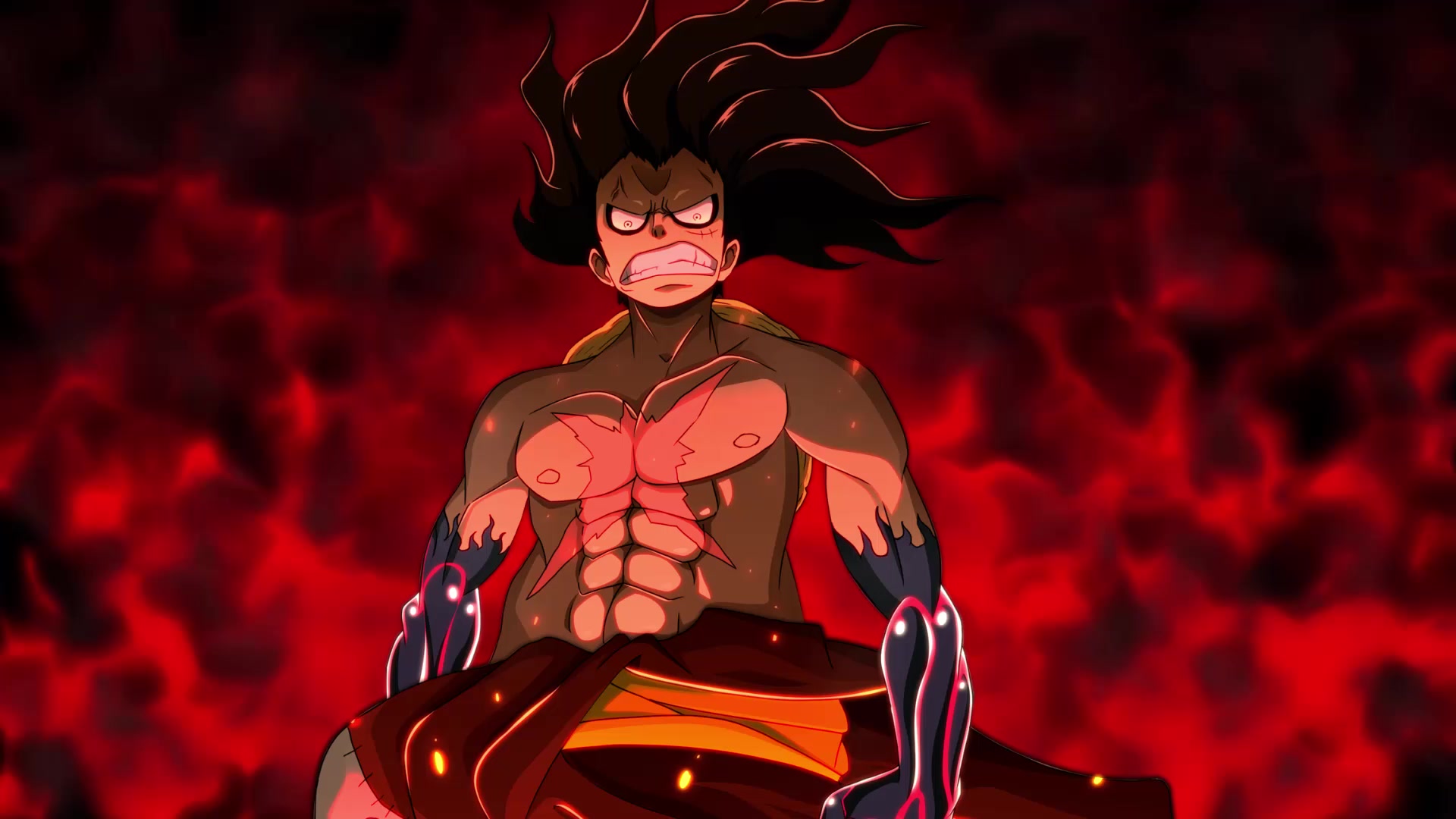 Luffy Gear 4th Live Wallpaper