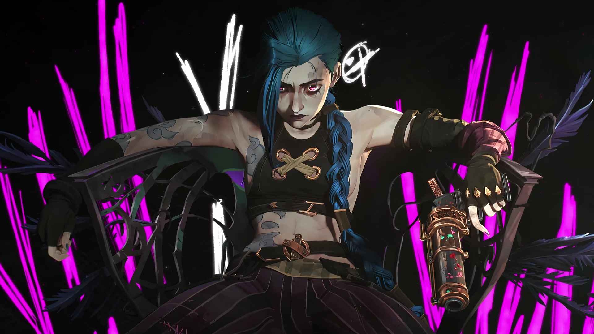 Jinx The Monster You Created Live Wallpaper