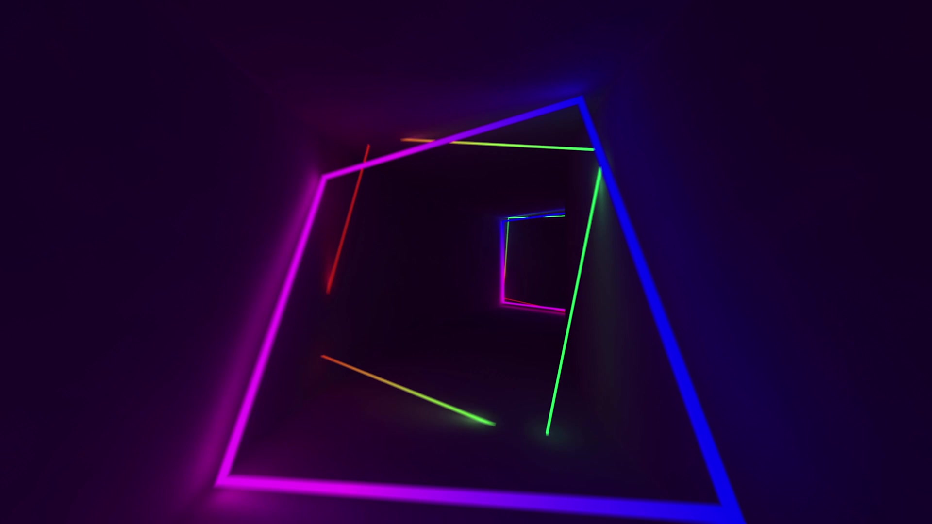 Neon square Live Wallpaper