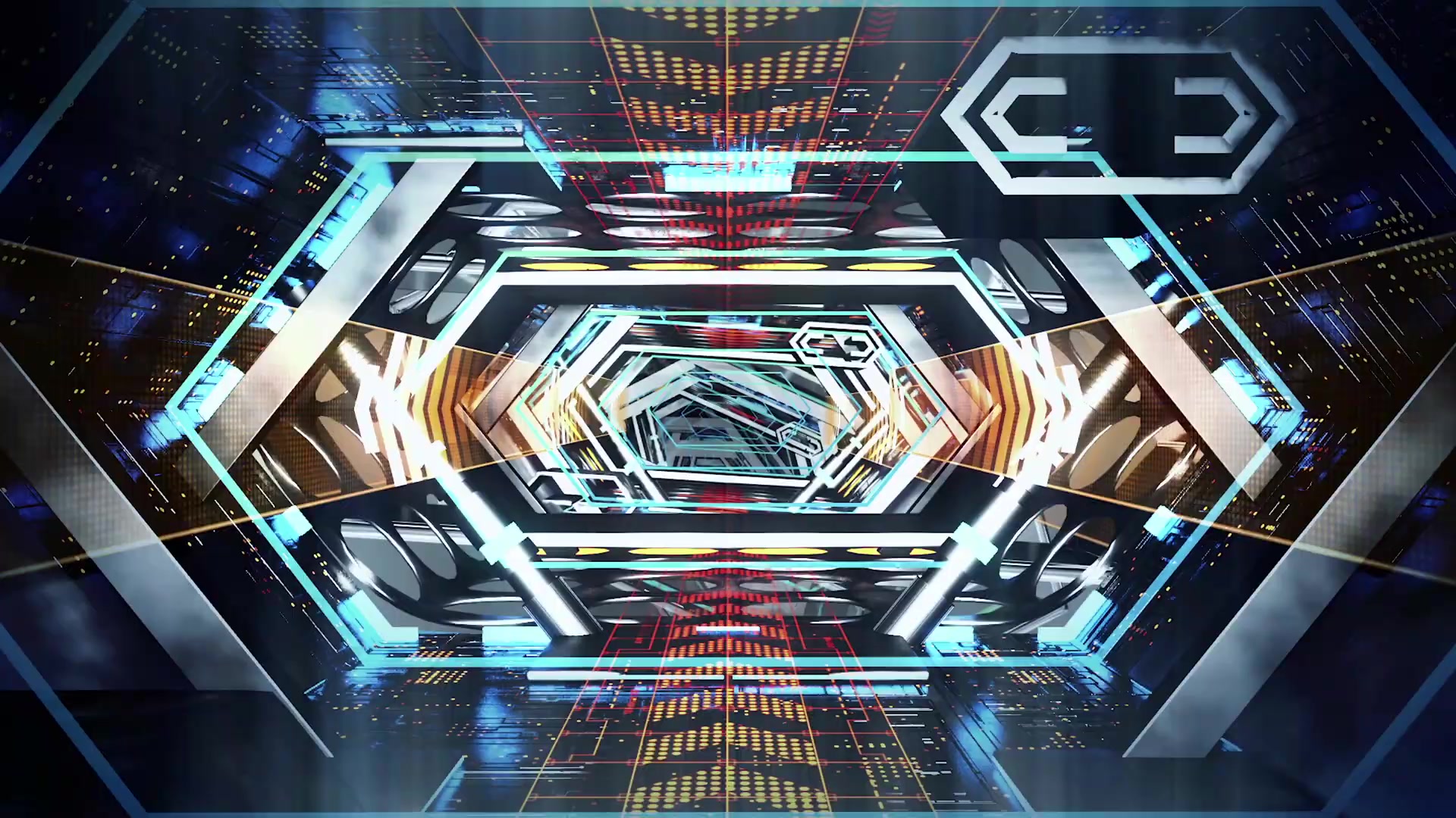 Light tunnel Live Wallpaper