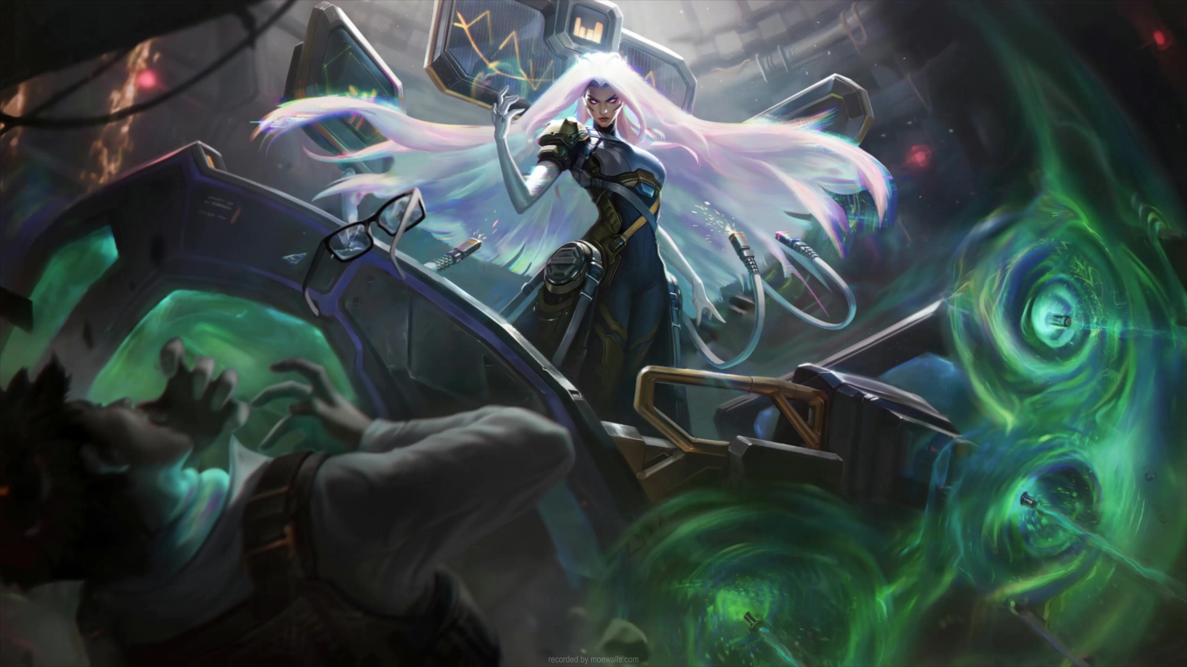 4K Psyops Sona League Of Legends Live Wallpaper