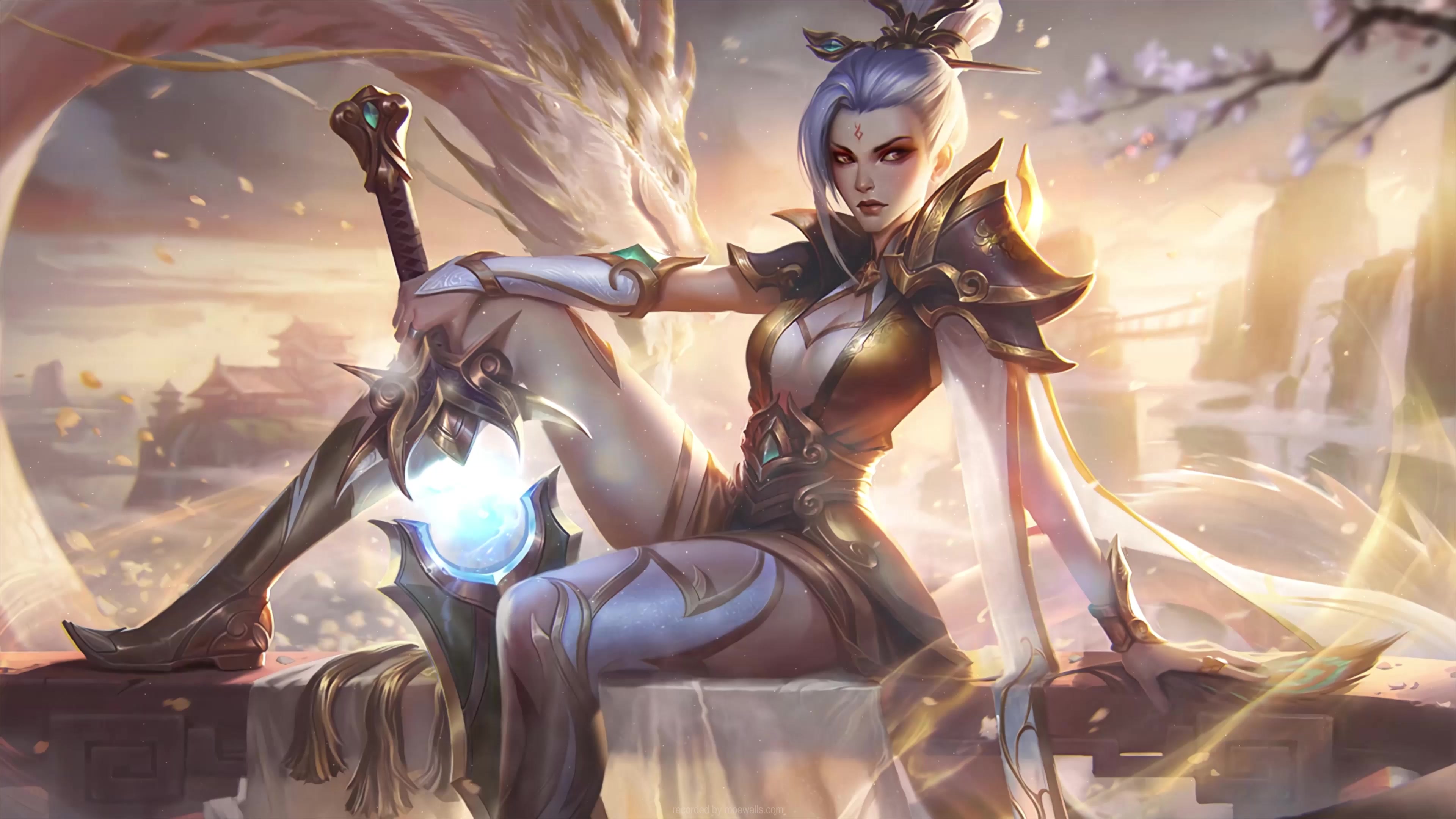 4K Prestige Valiant Sword Riven League Of Legends Live Wallpaper