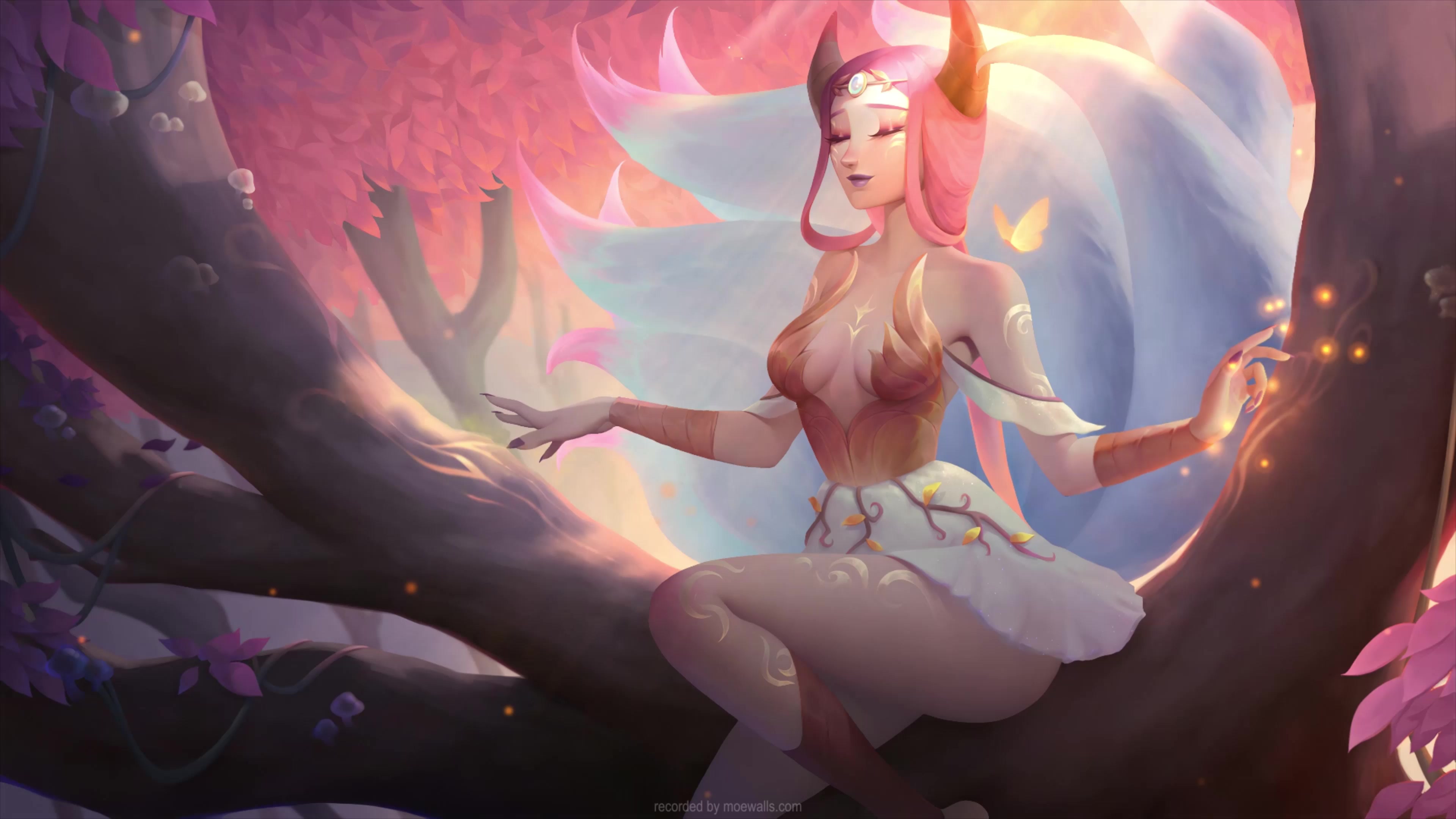 4K Prestige Elderwood Ahri League Of Legends Live Wallpaper