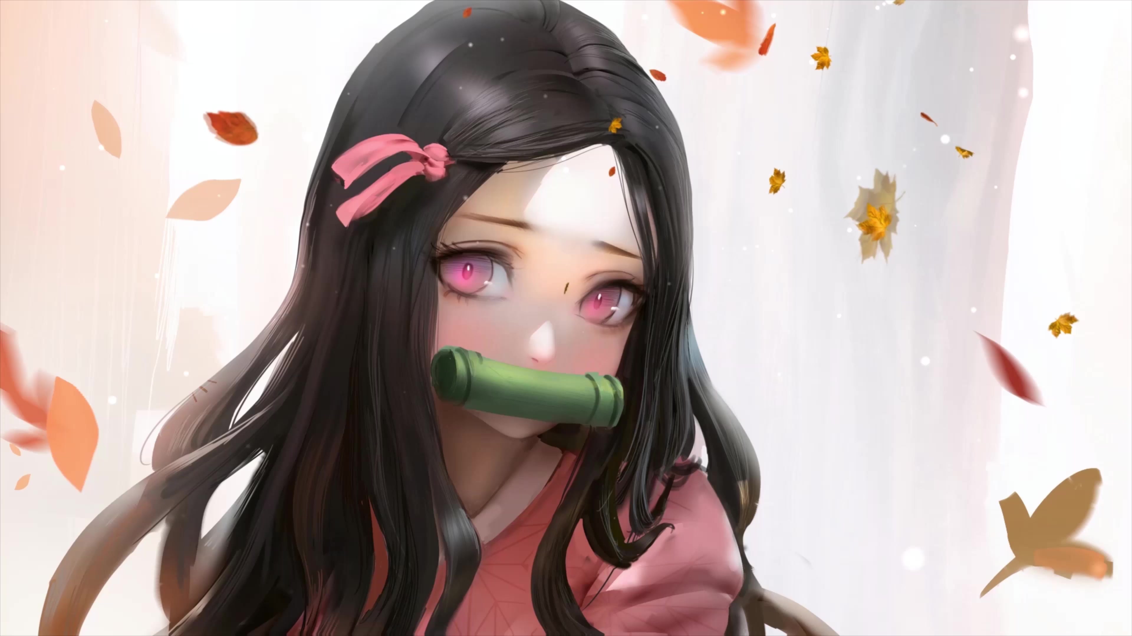 4K Nezuko Kamado Demon Slayer Live Wallpaper