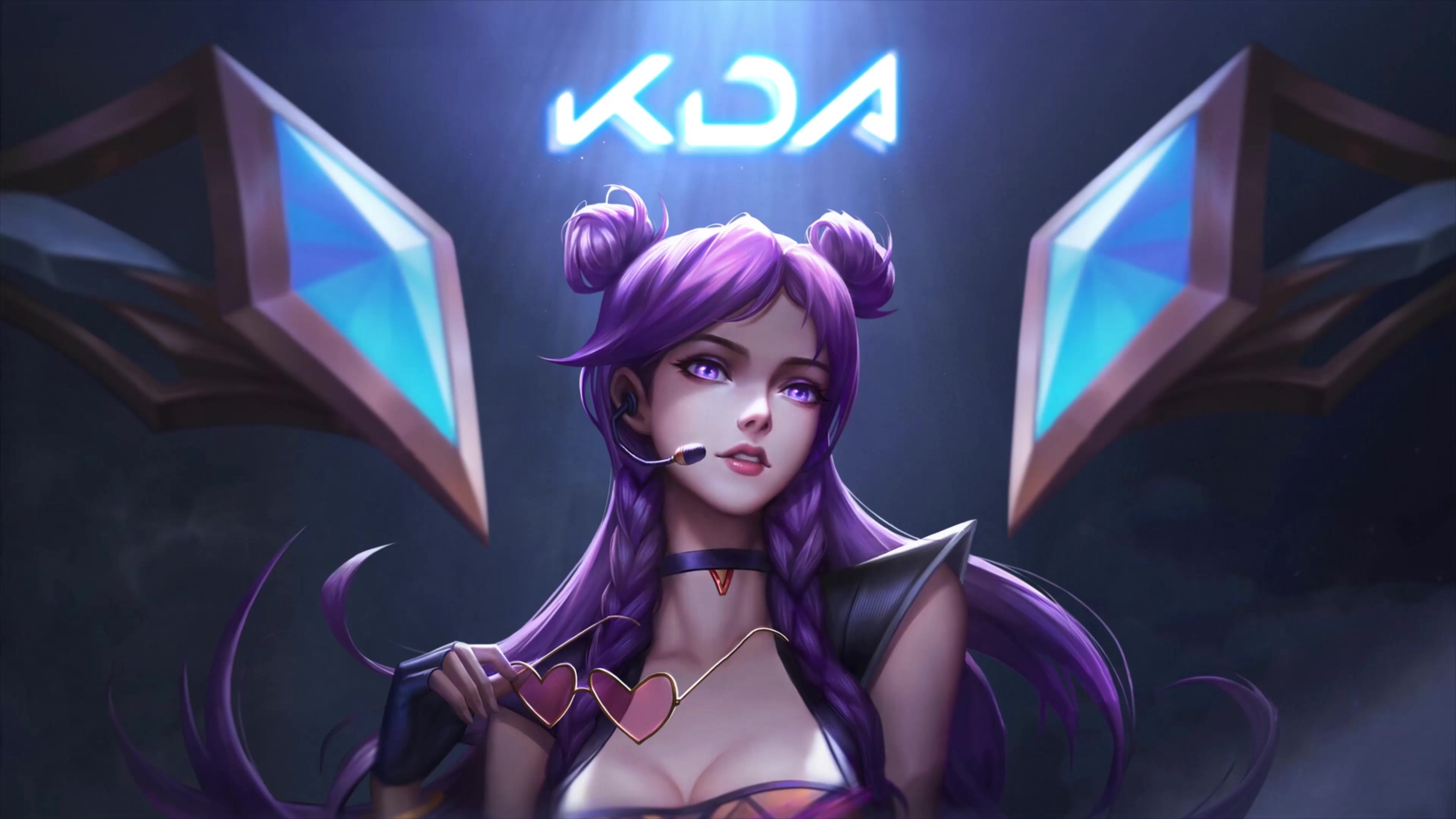 4K Kda Kaisa League Of Legends Live Wallpaper
