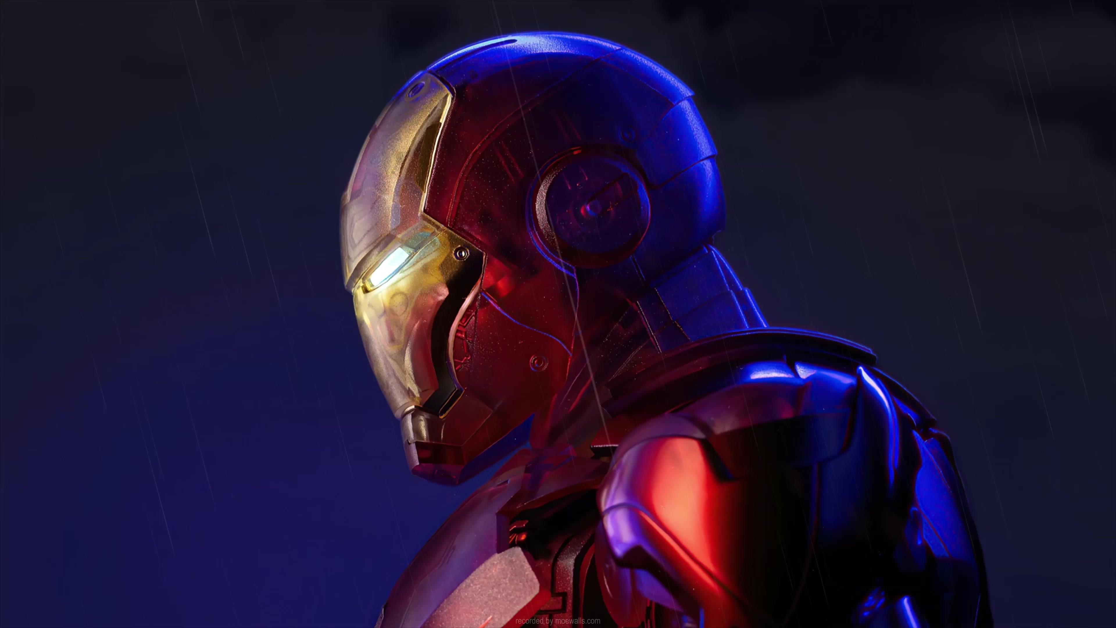 4K Iron Man Live Wallpaper