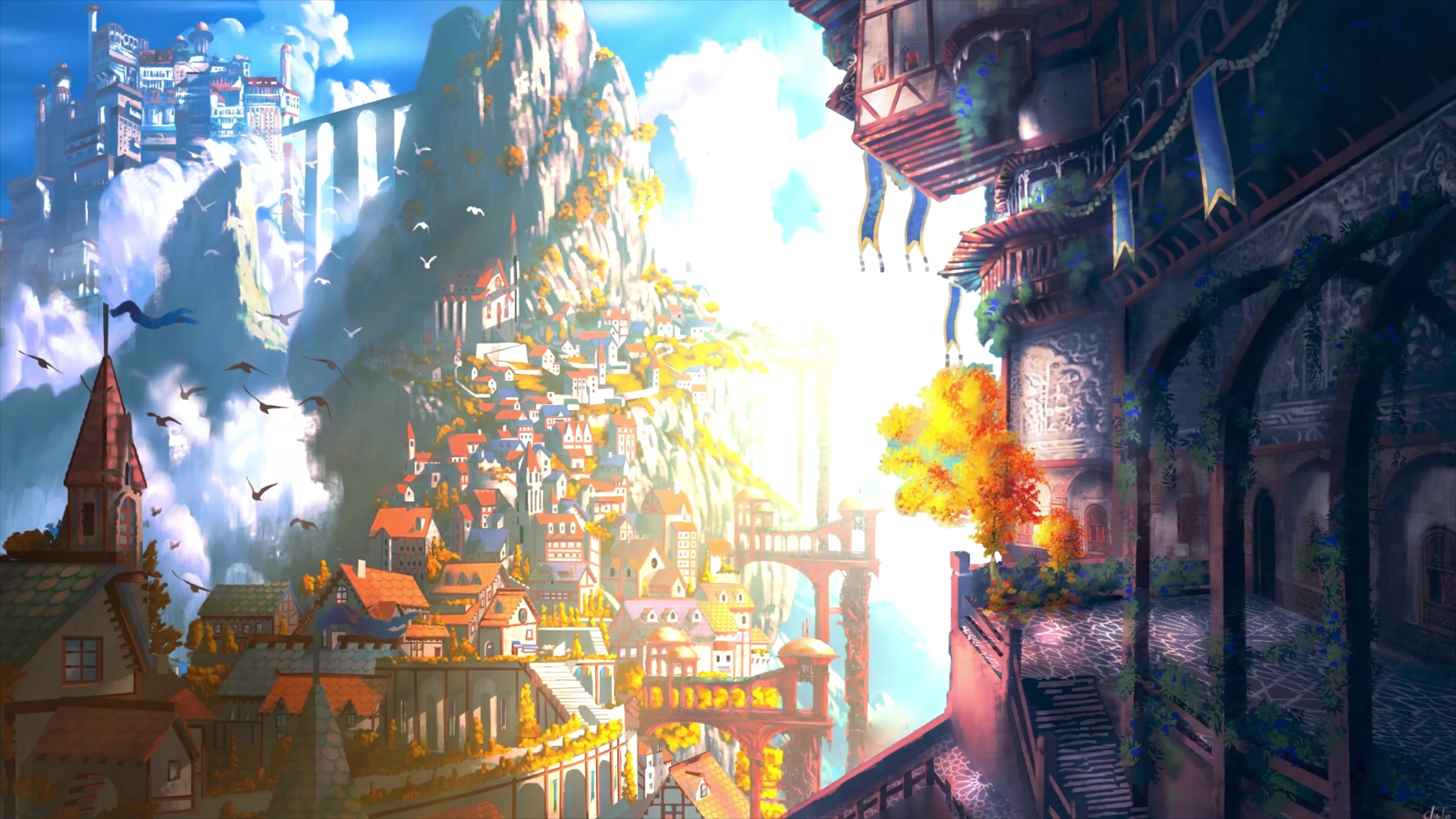 4K Cloud World Live Wallpaper