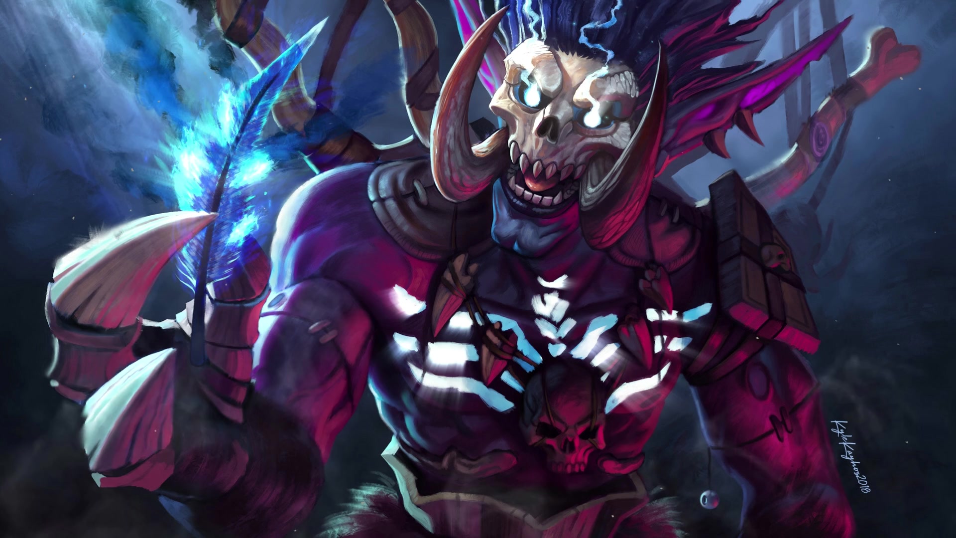 Bwonsamdi WOW Live Wallpaper
