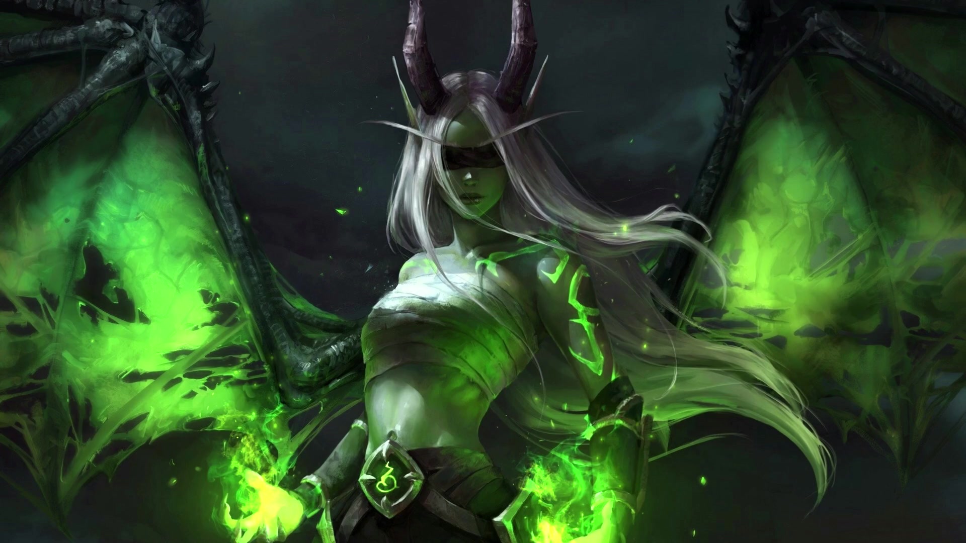 Demon Hunter WOW Live Wallpaper