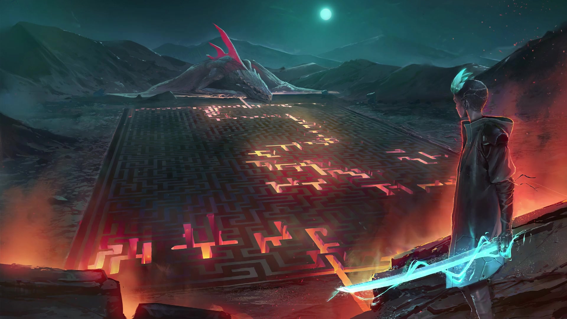 The Maze Live Wallpaper