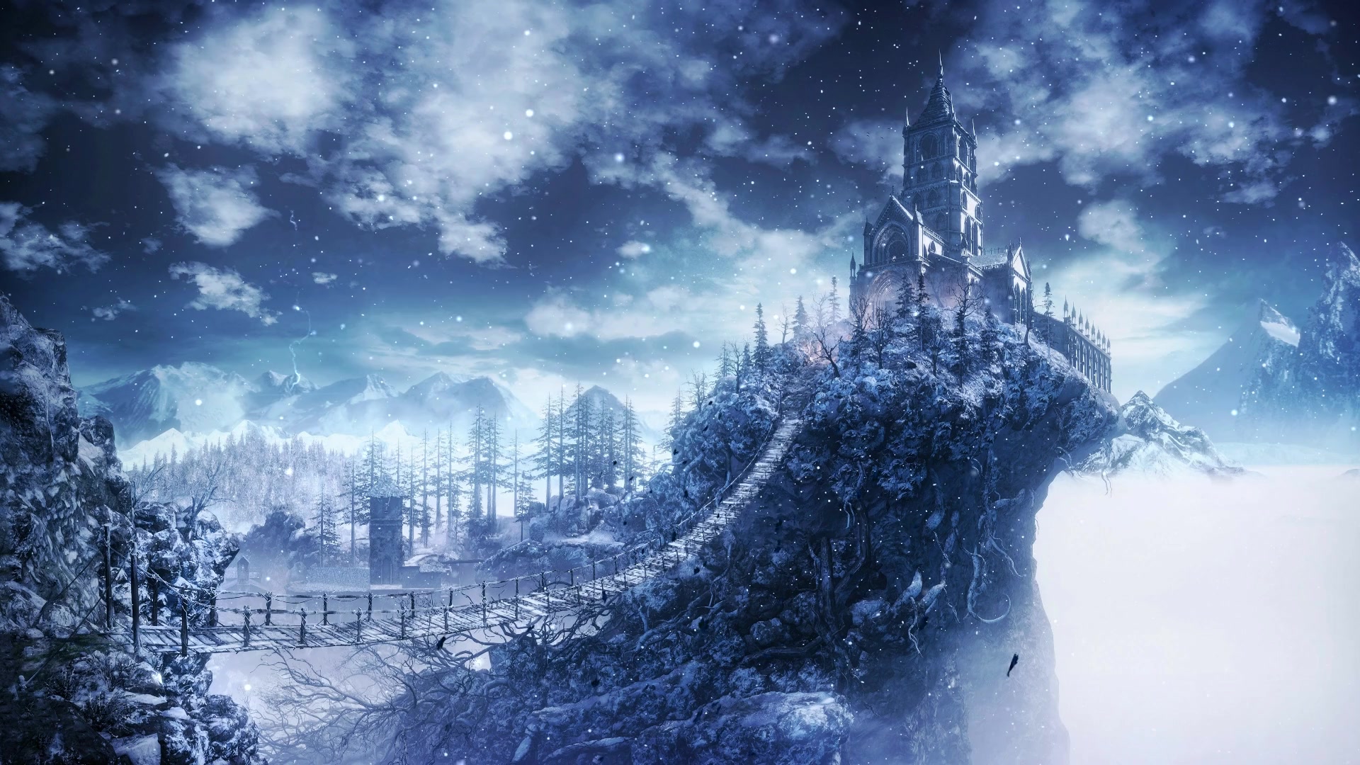 Ashes of Ariandel Dark Souls III Live Wallpaper