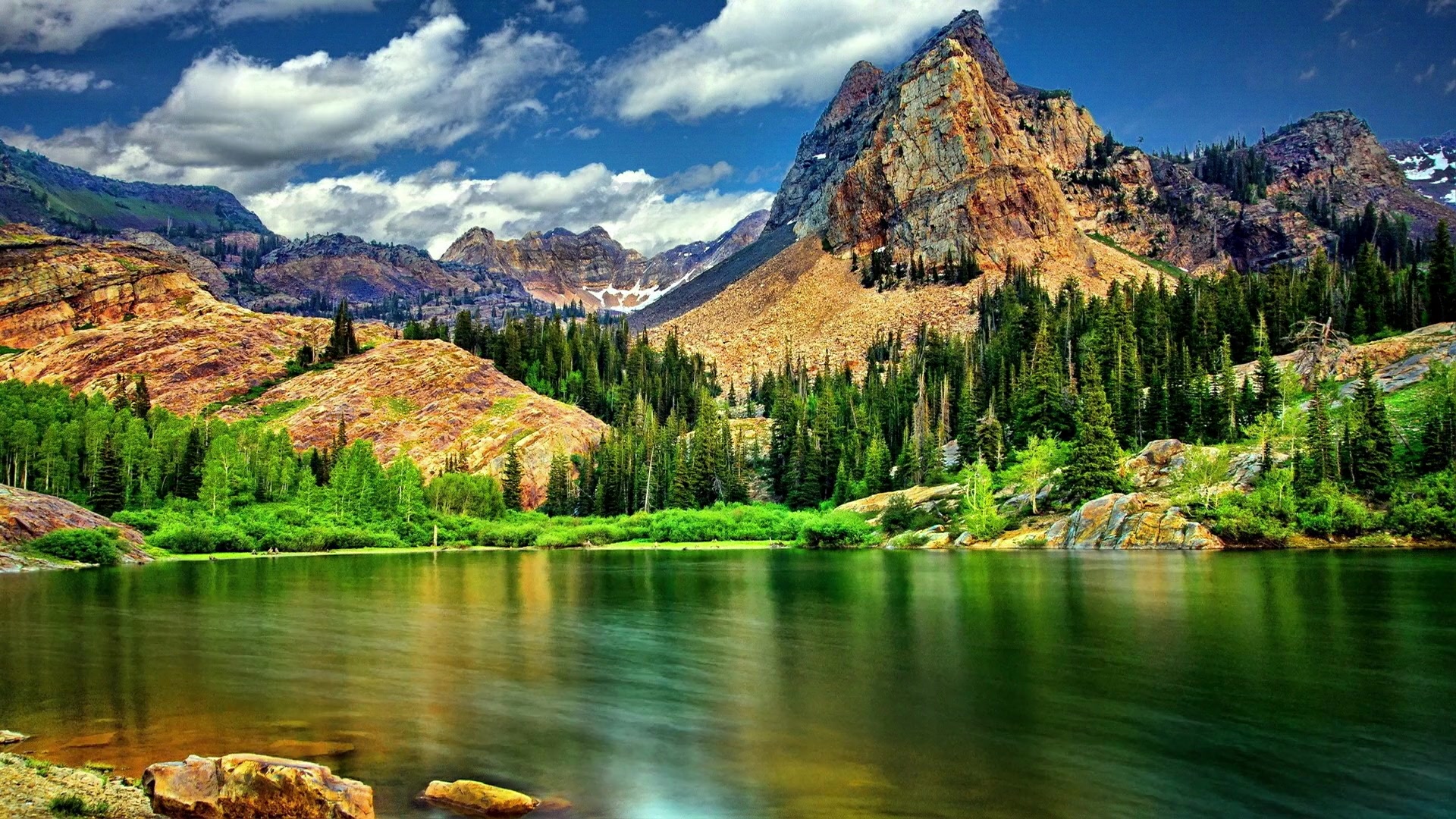 Mountain Lake Live Wallpaper 1920x1080