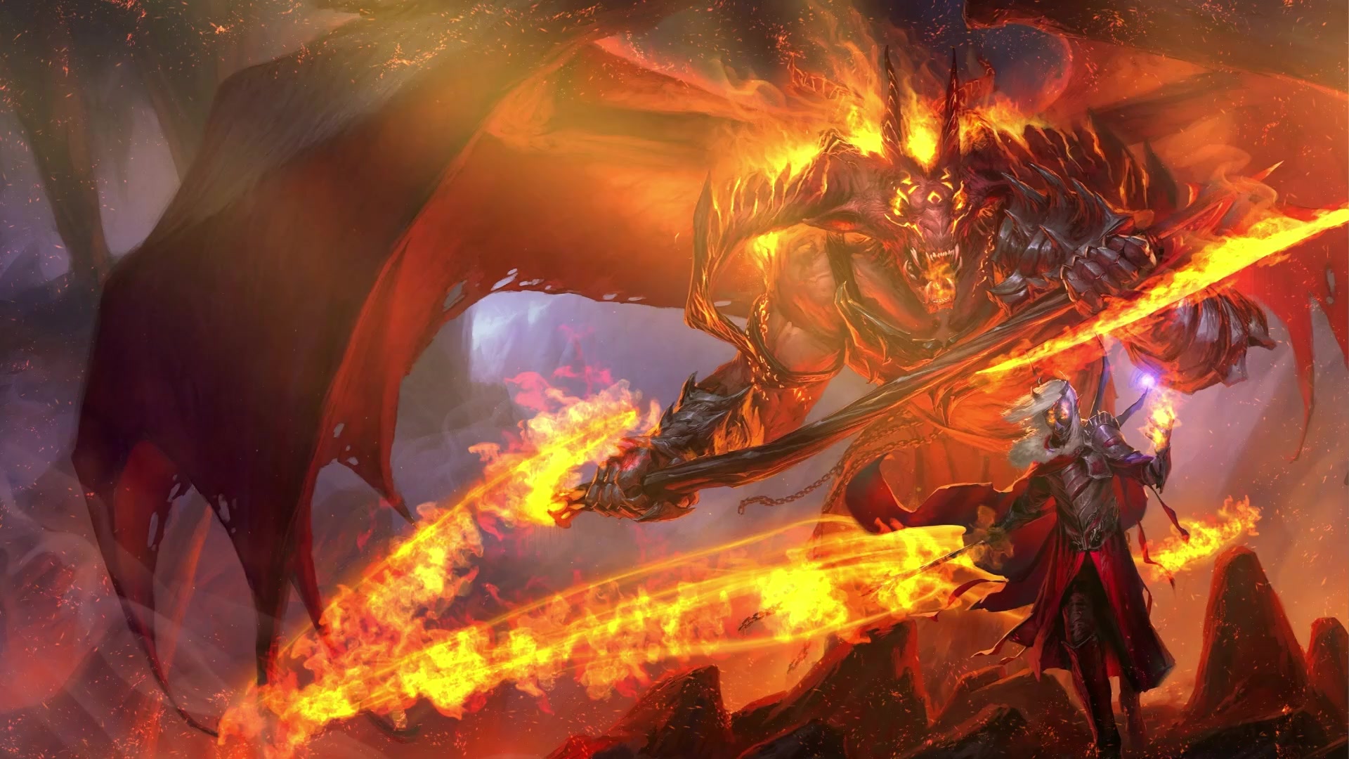 Fire Demon Live Wallpaper