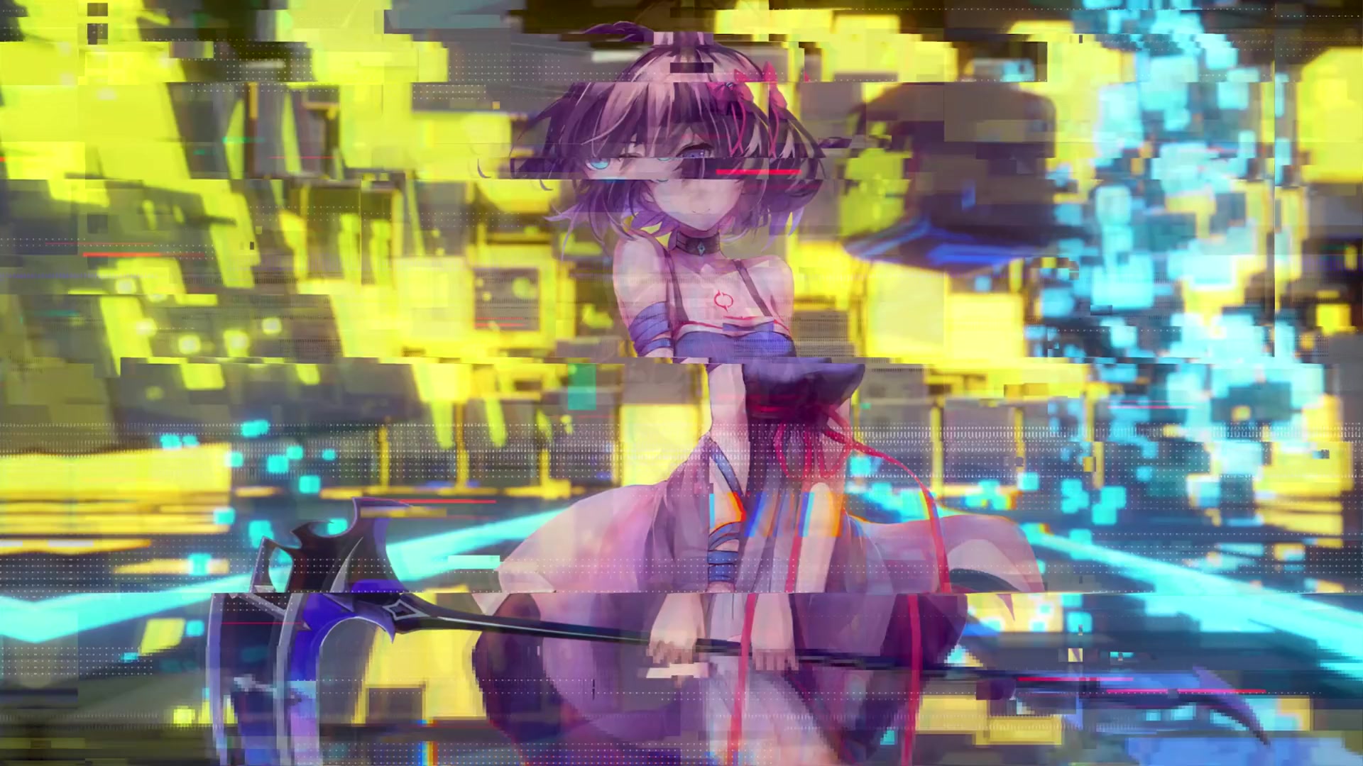 Cube Girl Live Wallpaper