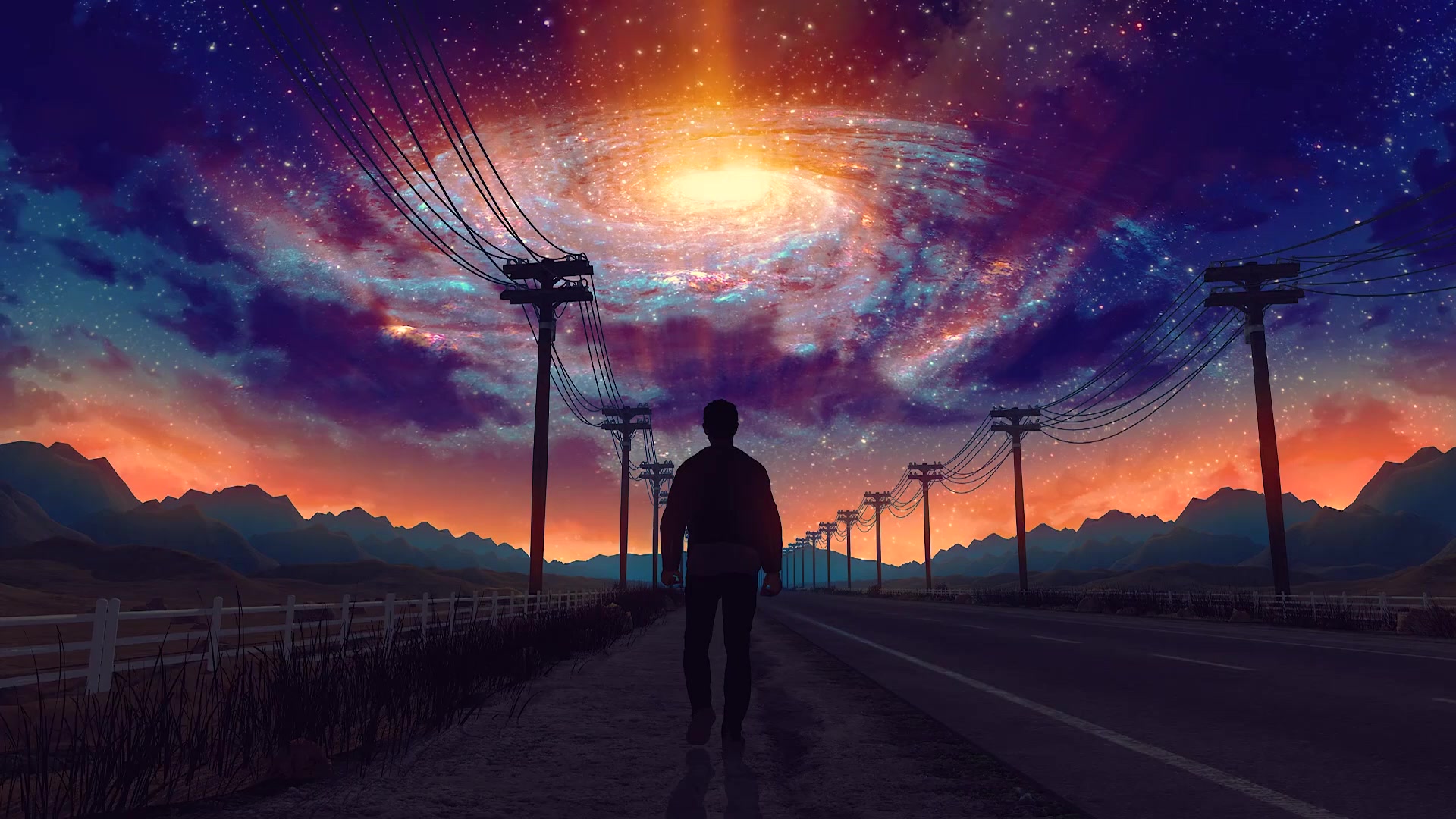 Galaxy Walk Live Wallpaper