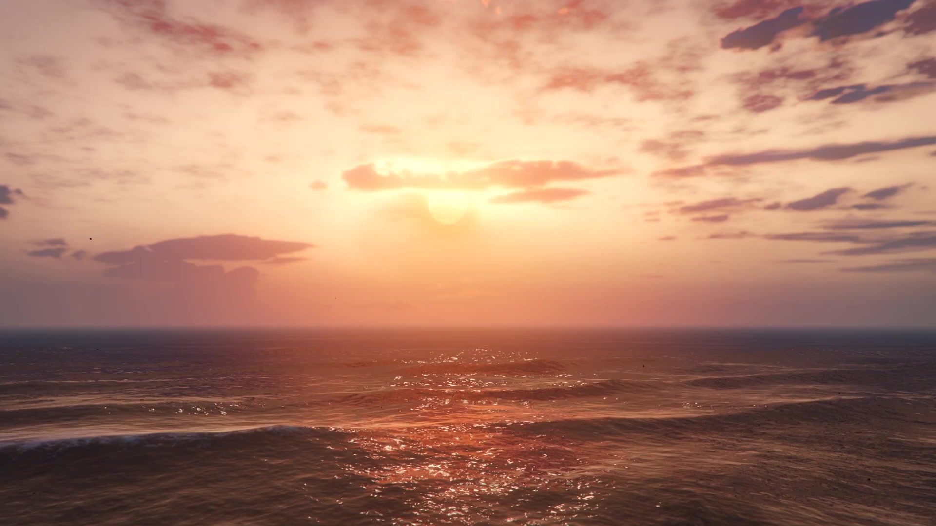 Sunset Beach Live Wallpaper