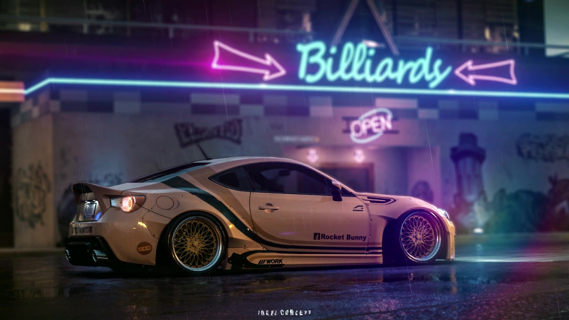Subaru BRZ, Need for Speed Live Wallpaper