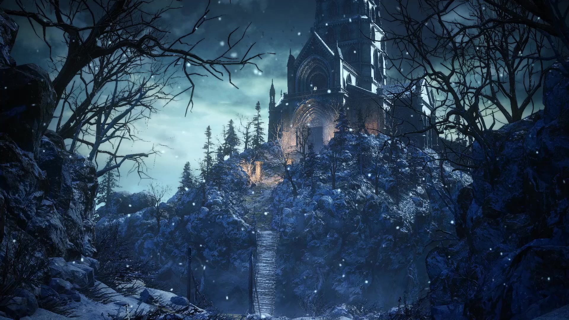 Castle Dark Souls III Live Wallpaper