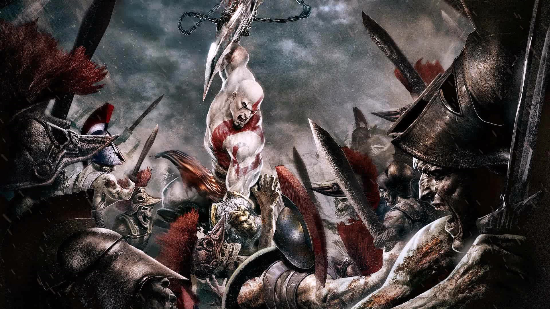 Battle Rain GOW Live Wallpaper