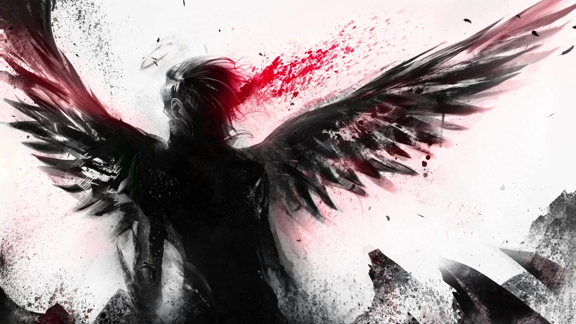 Fallen Angel Live Wallpaper