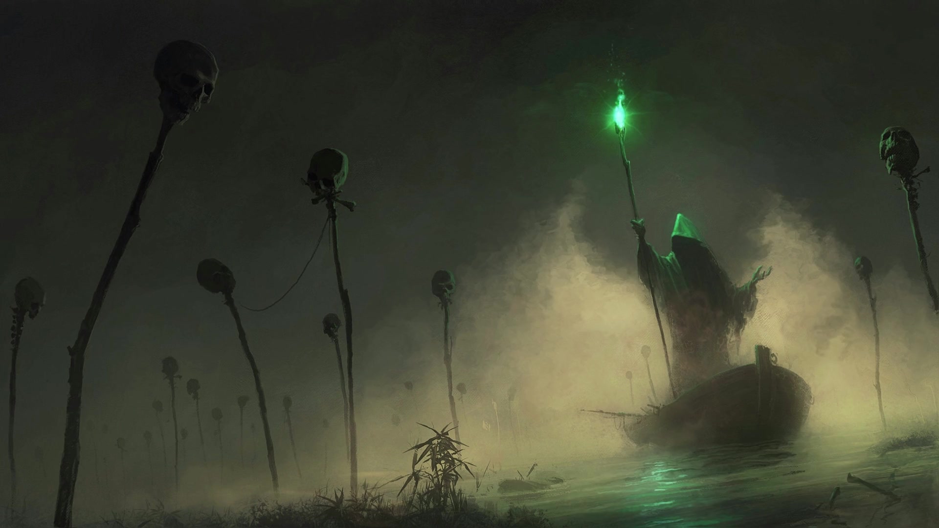Lake of Death Live Wallpaper