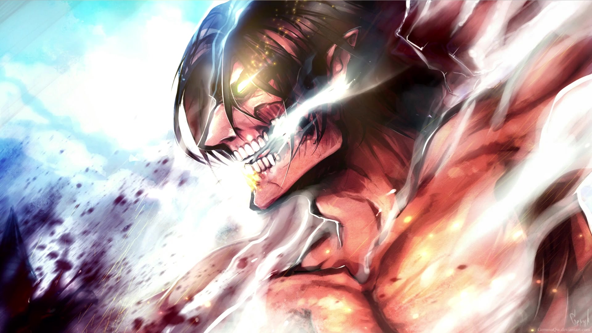 Eren Yeager Attack on Time Live Wallpaper