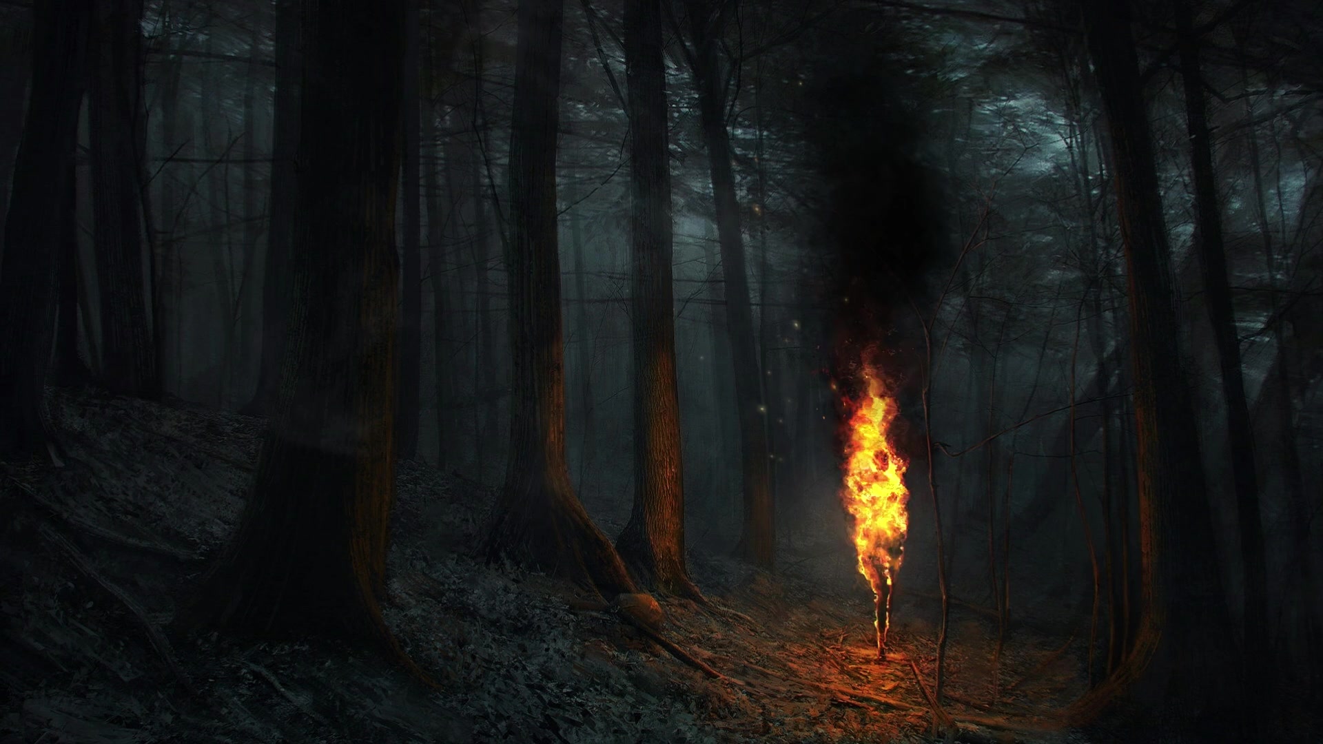 Ashen Falls Live Wallpaper