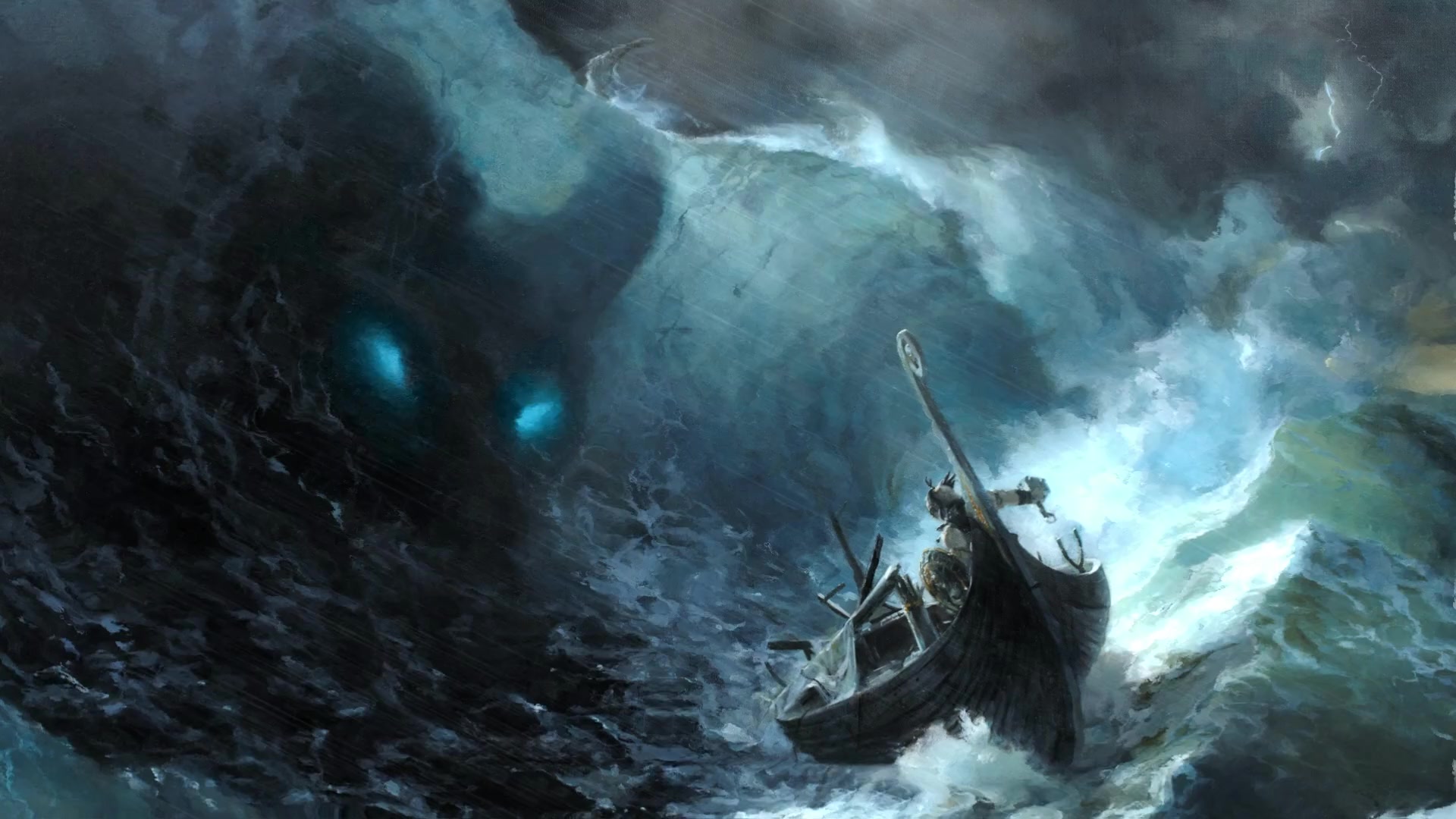 Storm Demon Live Wallpaper
