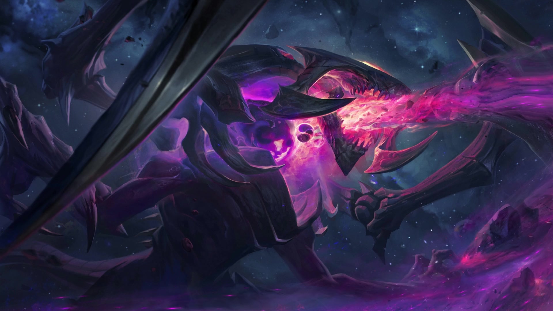 Dark Star ChoGath LOL Live Wallpaper