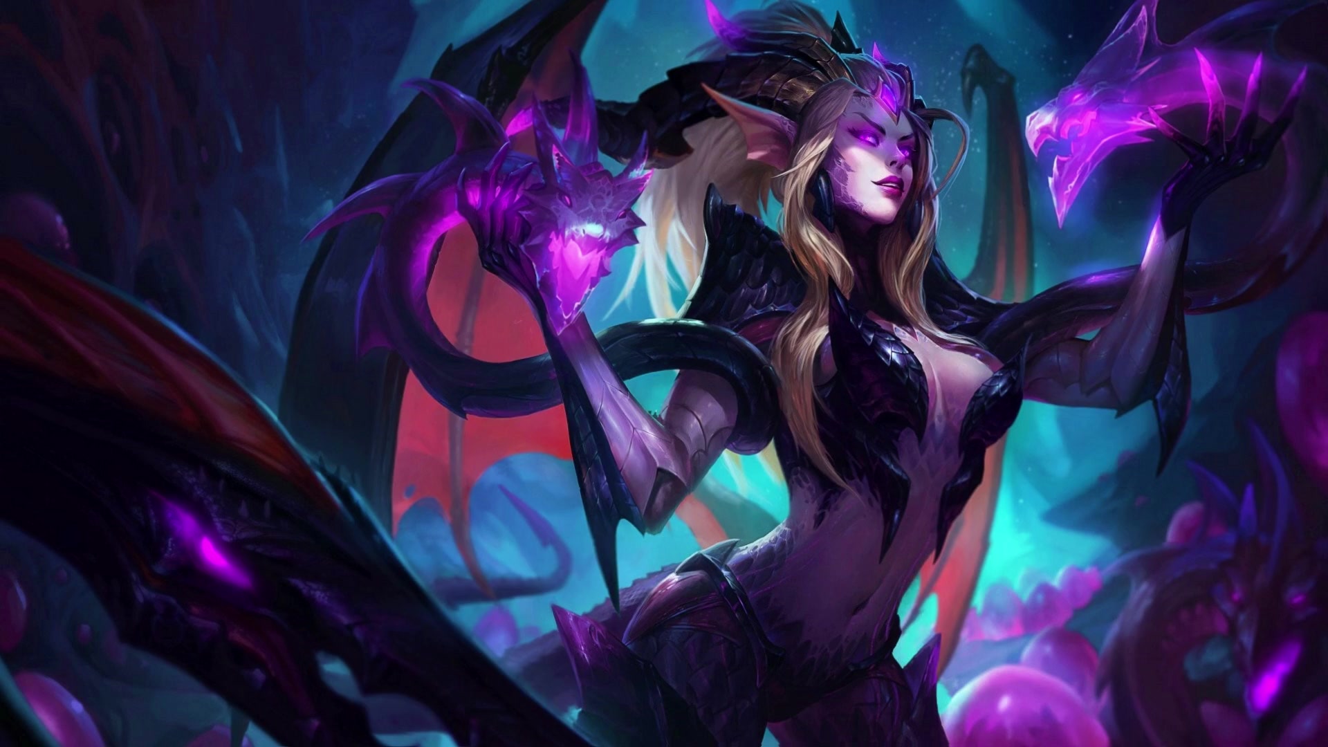 Dragon Sorceress Zyra LOL Live Wallpaper