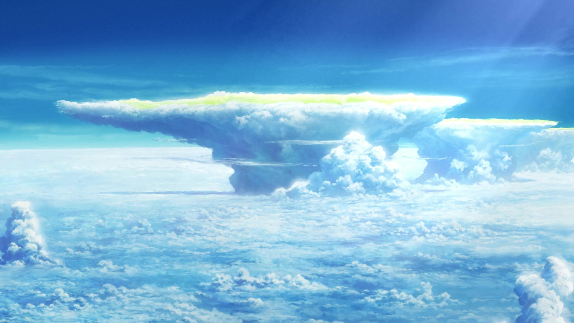 Painted Clouds Live Wallpaper