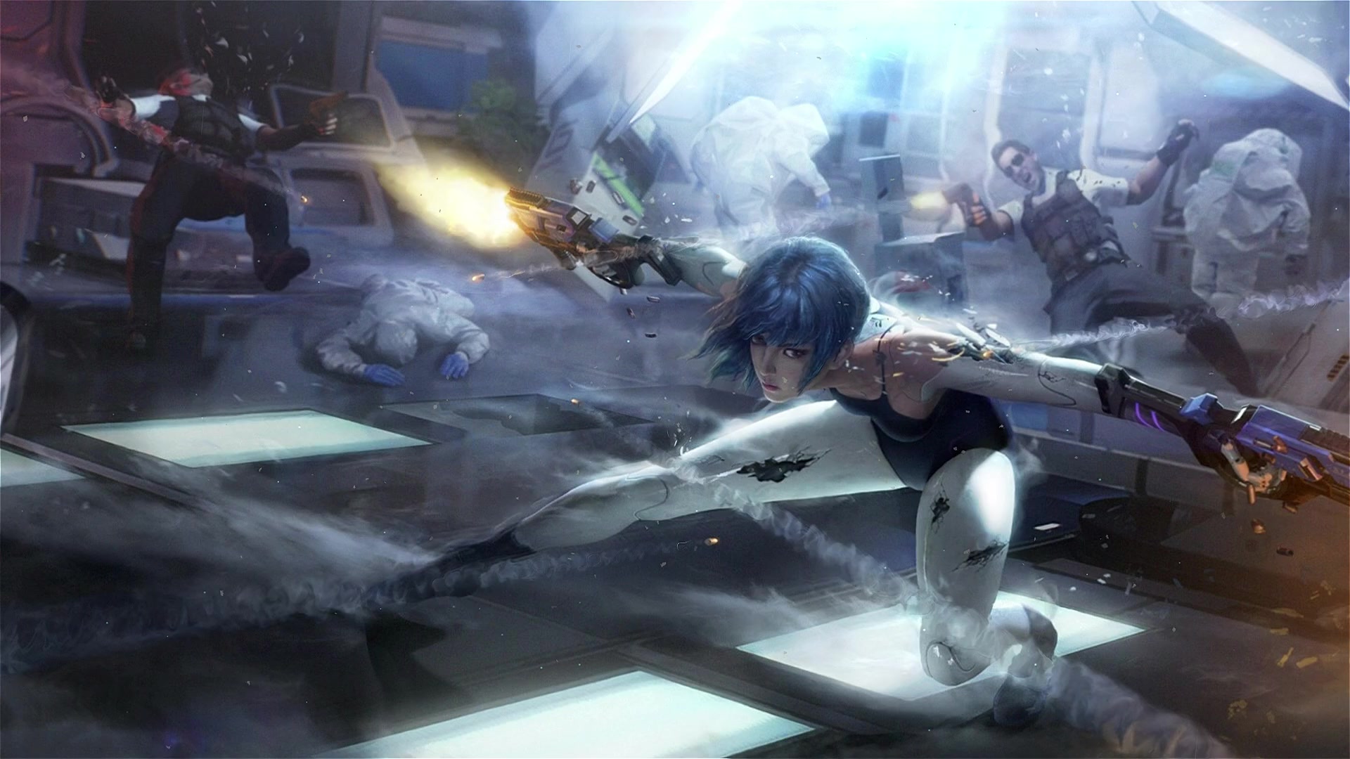Cyber Hunter Live Wallpaper