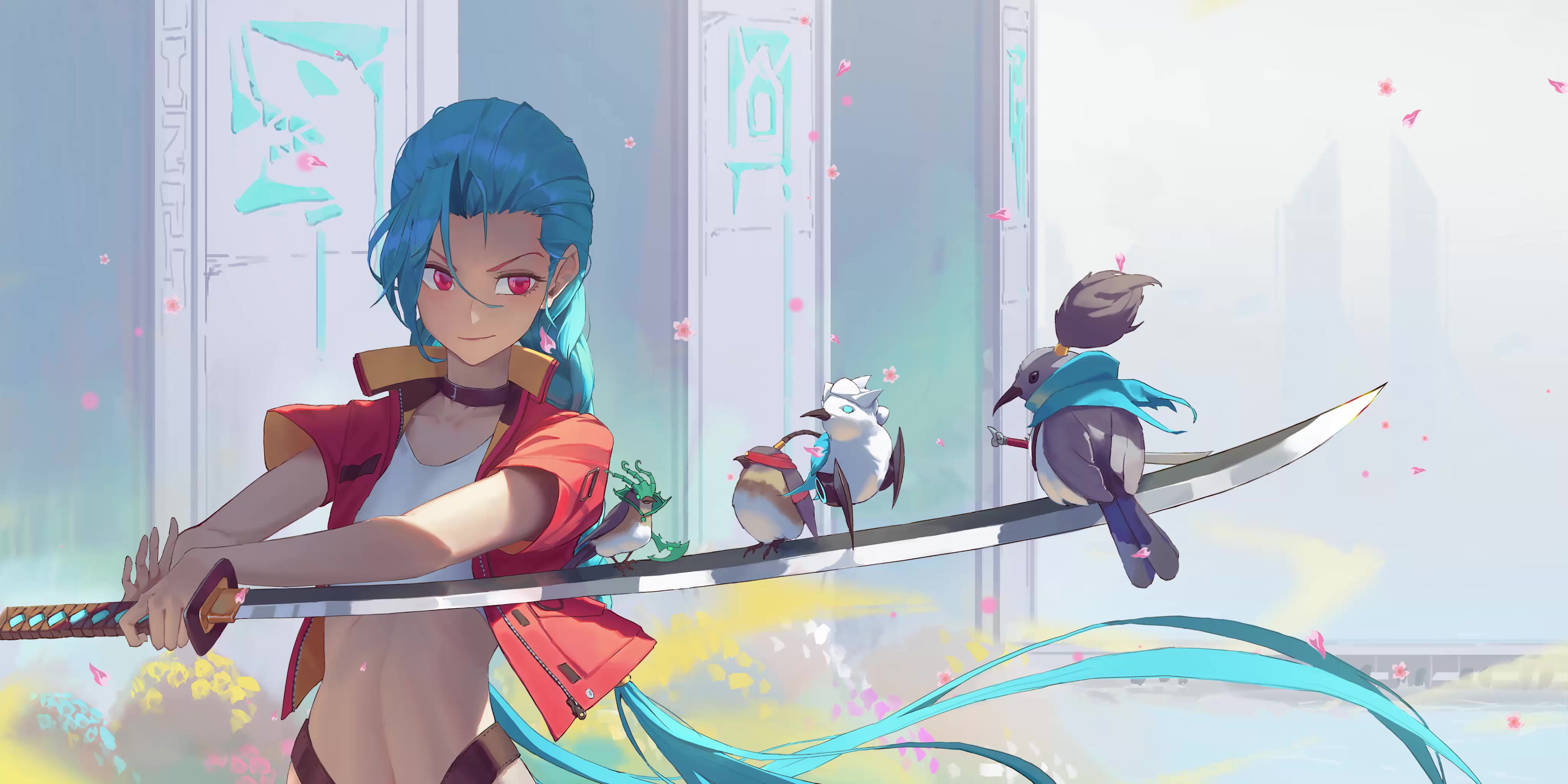 Samurai Jinx LoL Live Wallpaper