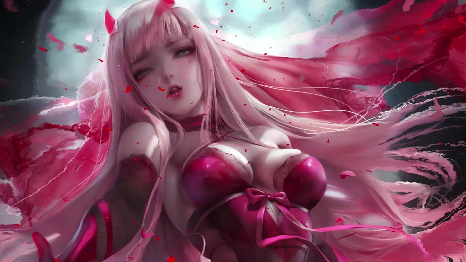 Zero two steam wallpaper фото 11