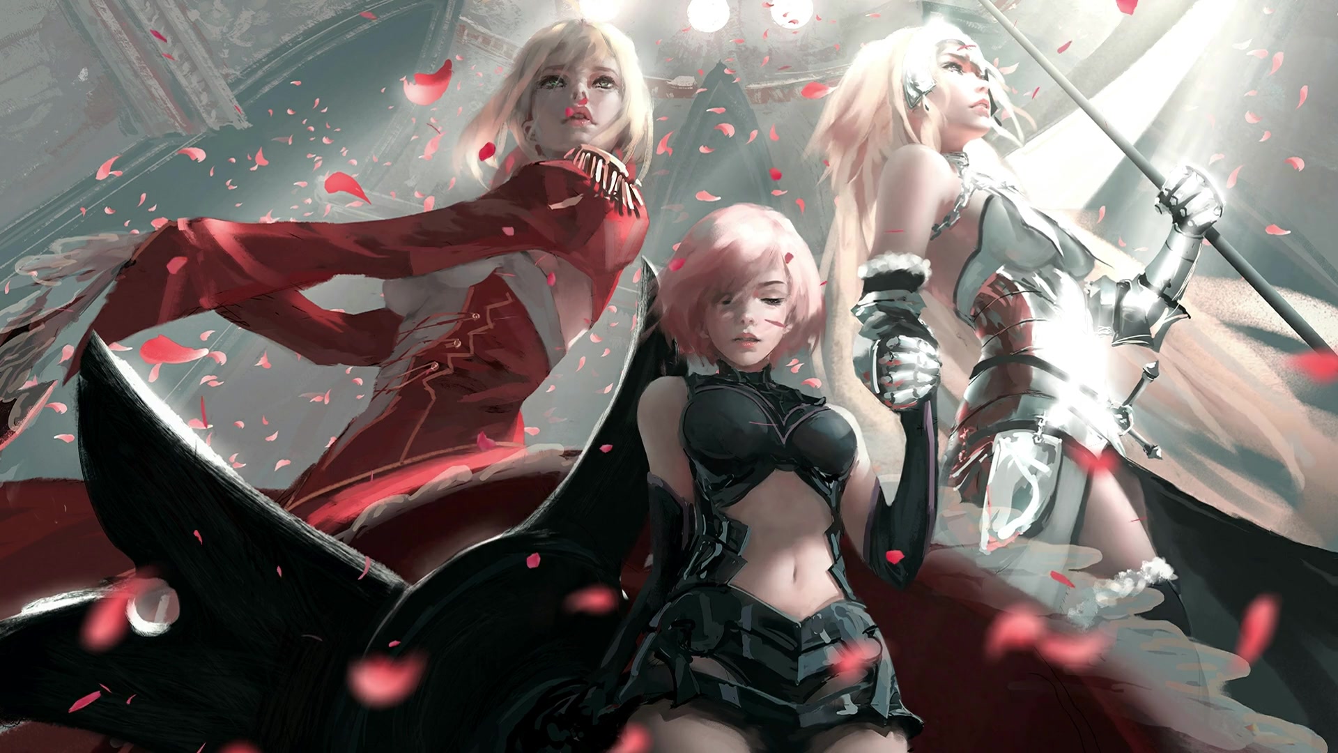 Petals Fate Grand Order Live Wallpaper