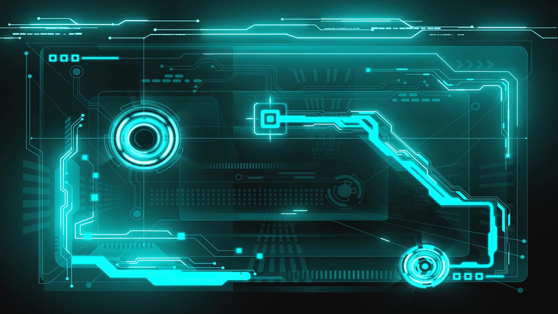 Cyber Interface Live Wallpaper