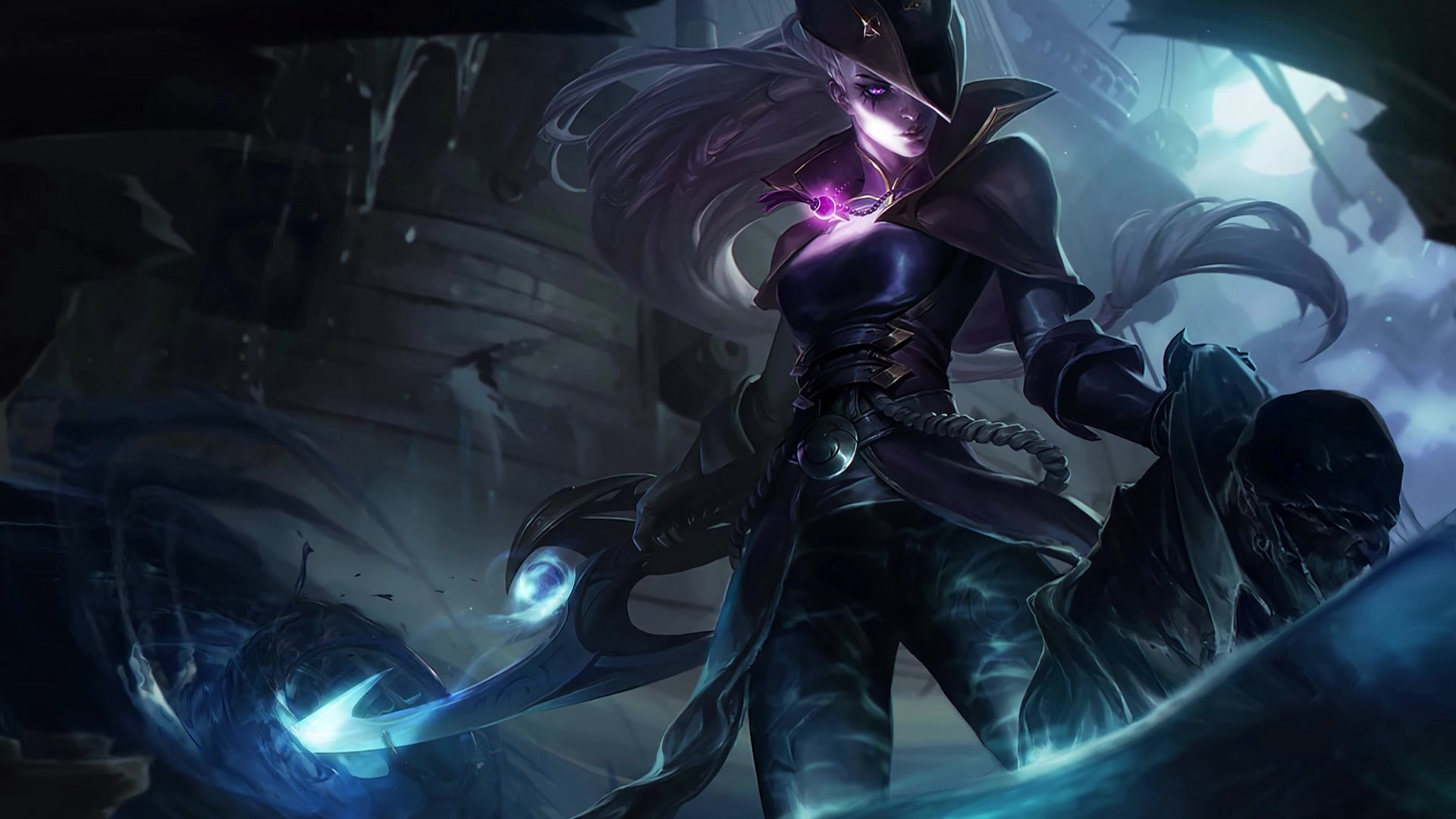 Dark Waters Diana LOL Live Wallpaper
