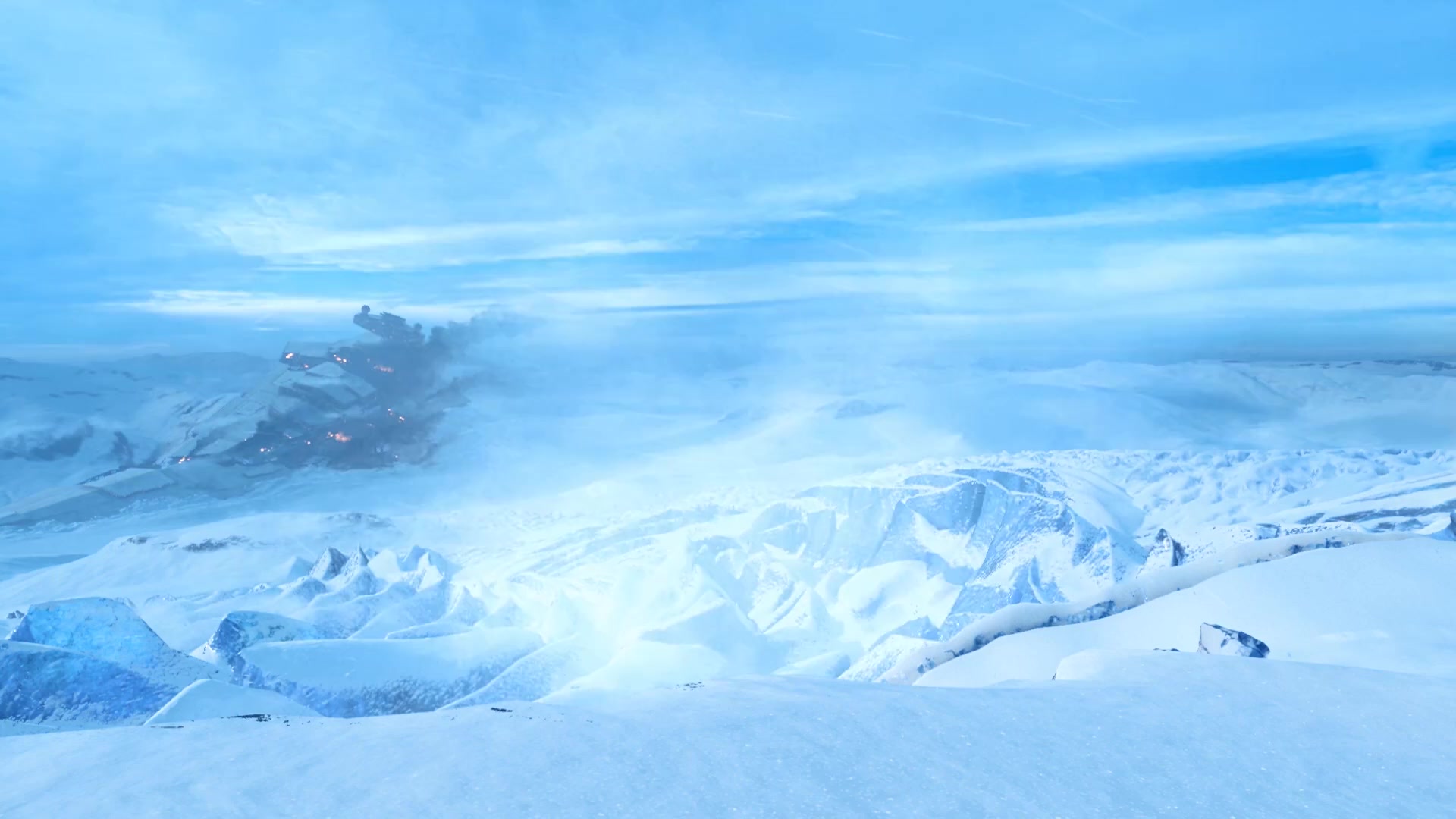 Crashed Star Destroyer Live Wallpaper