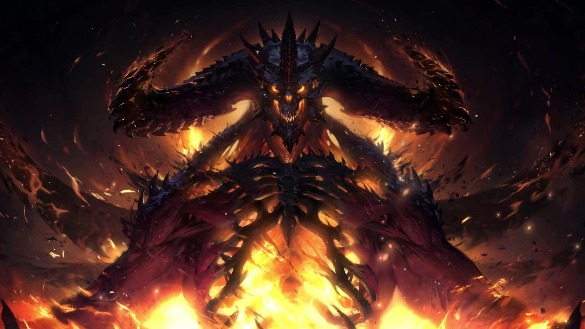 Diablo Fire Live Wallpaper
