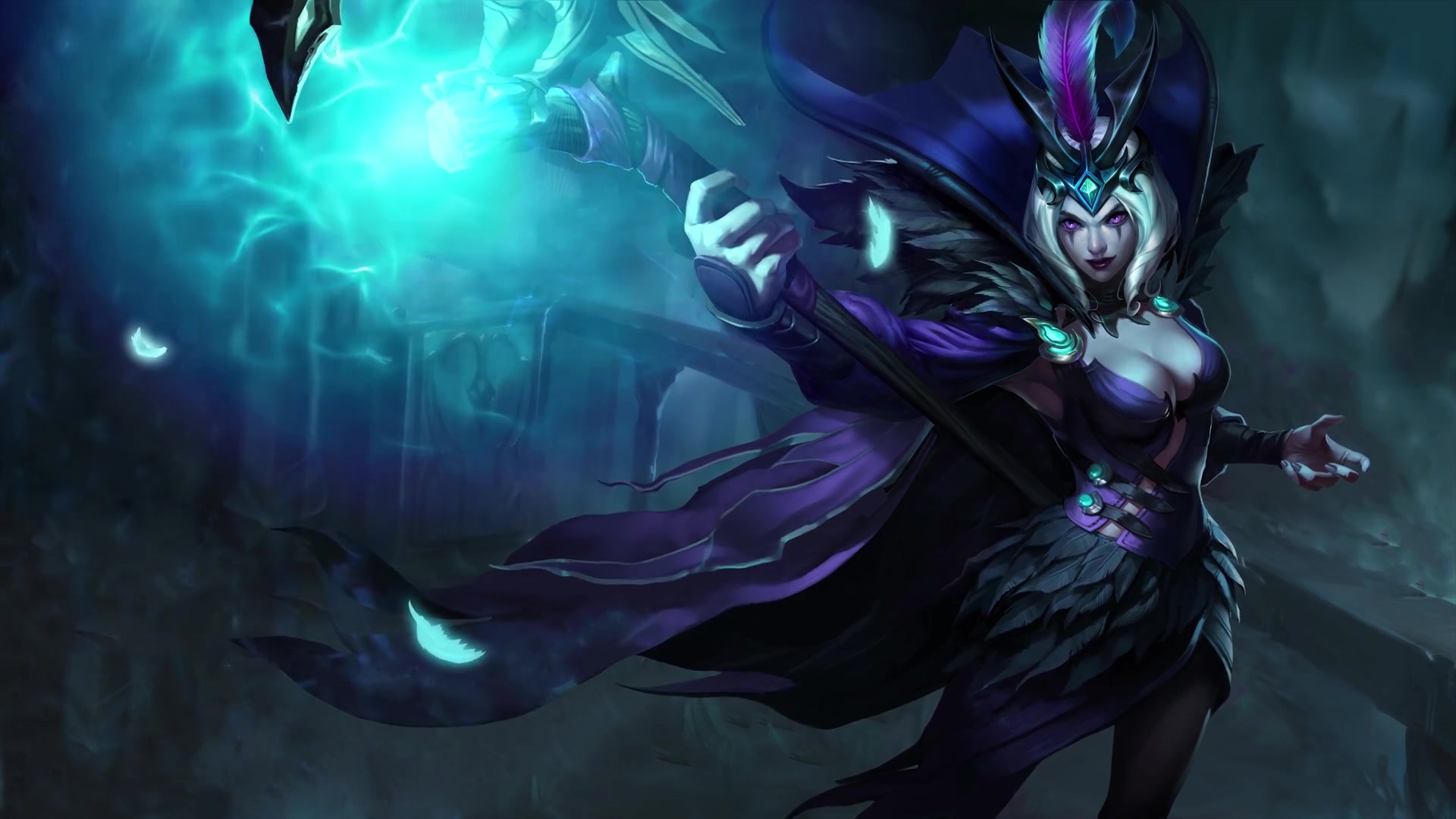 Ravenborn Leblanc LOL Live Wallpaper
