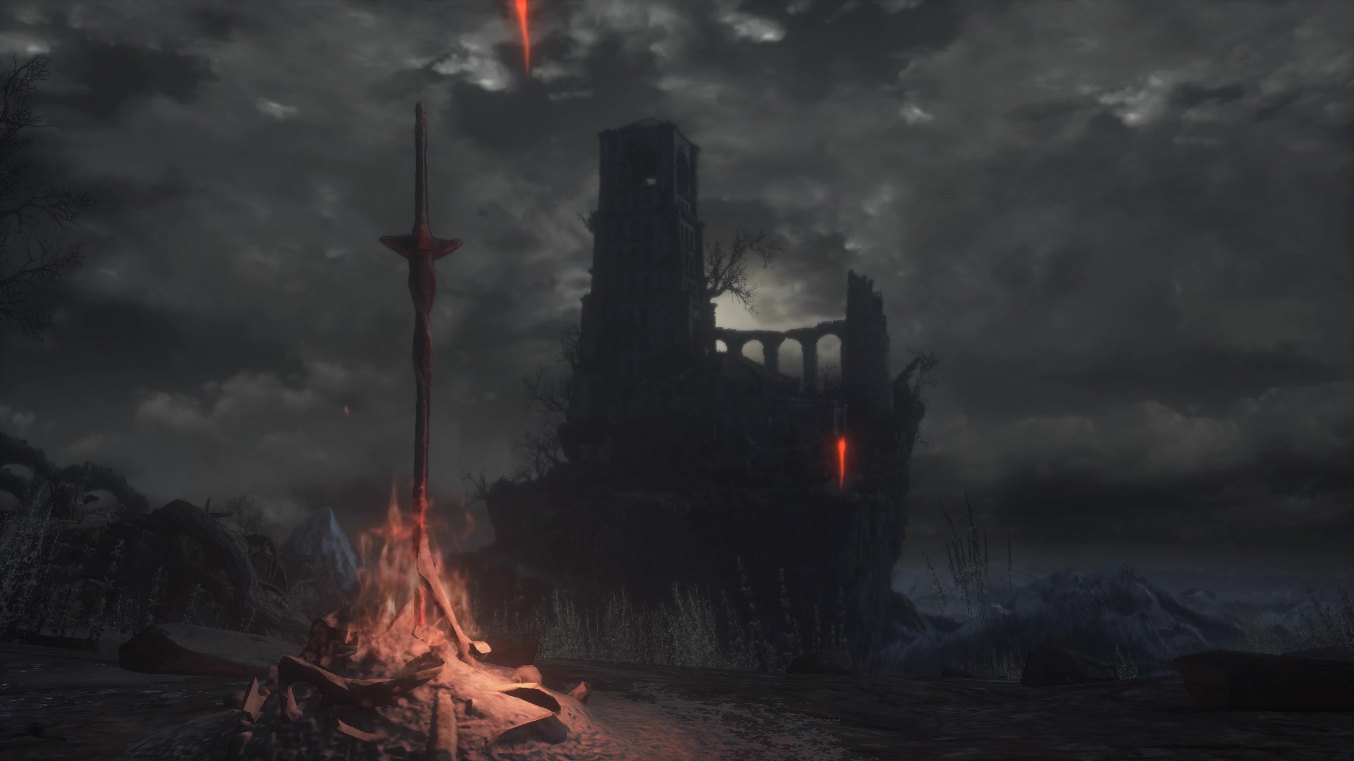 Bon Fire Dark Souls 3 Live Wallpaper