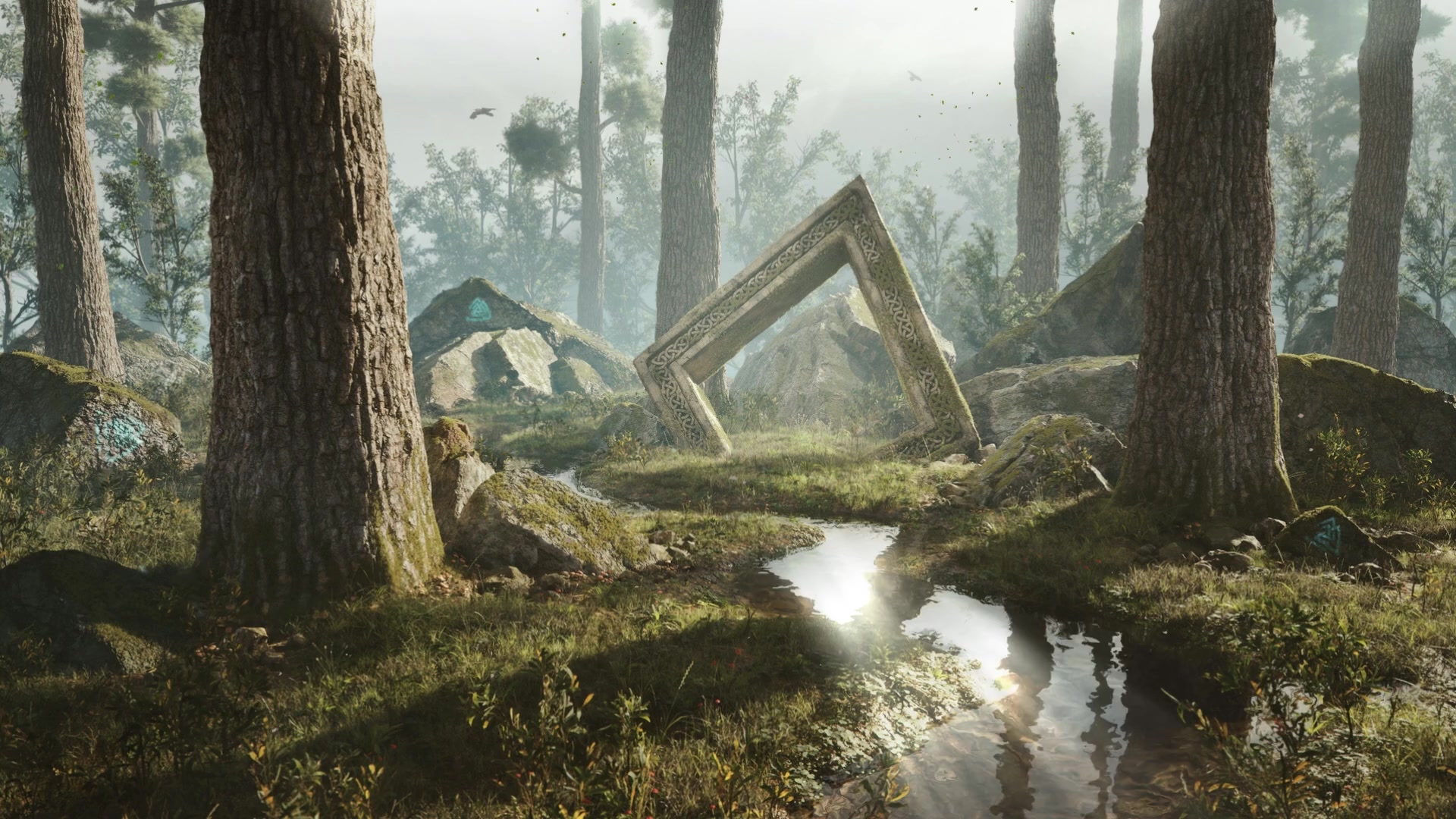 Celtic Stream, Magical forest Live Wallpaper