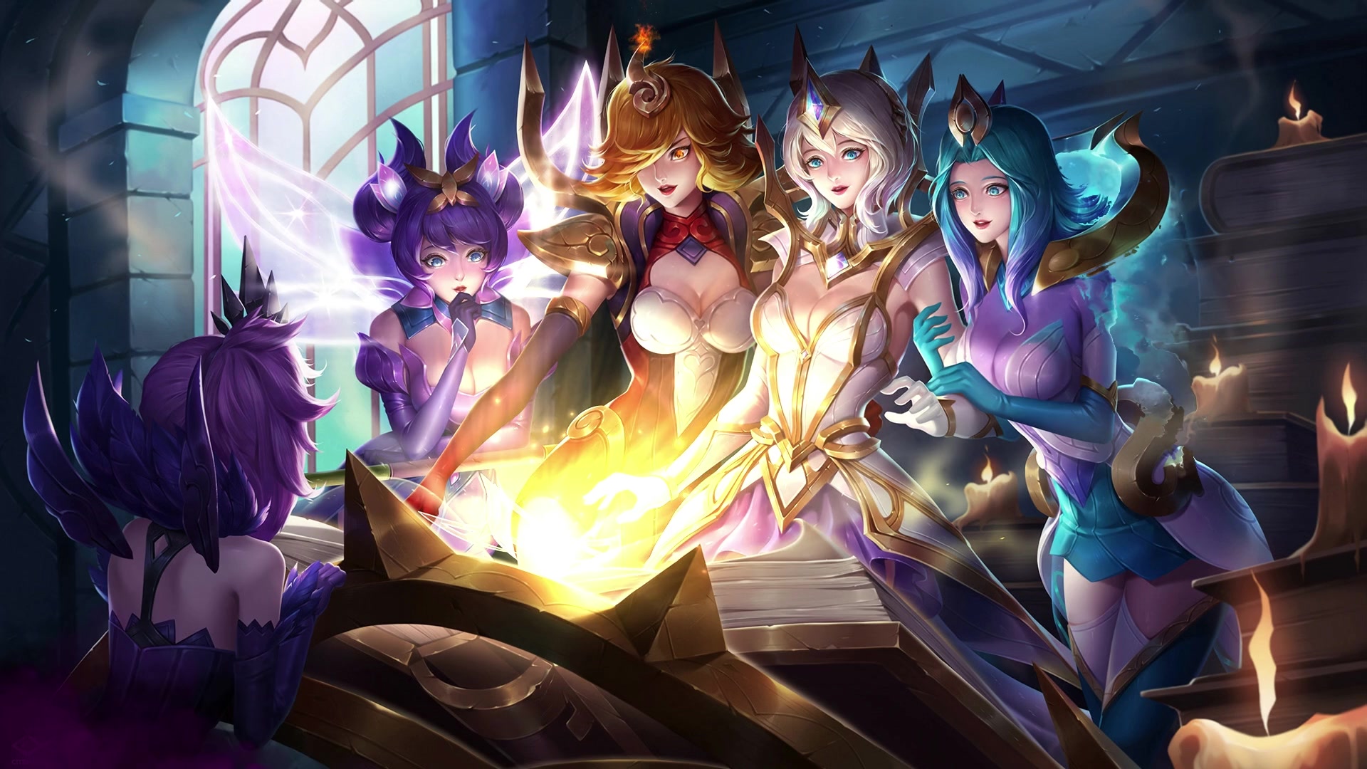 Elementalist Lux Live Wallpaper
