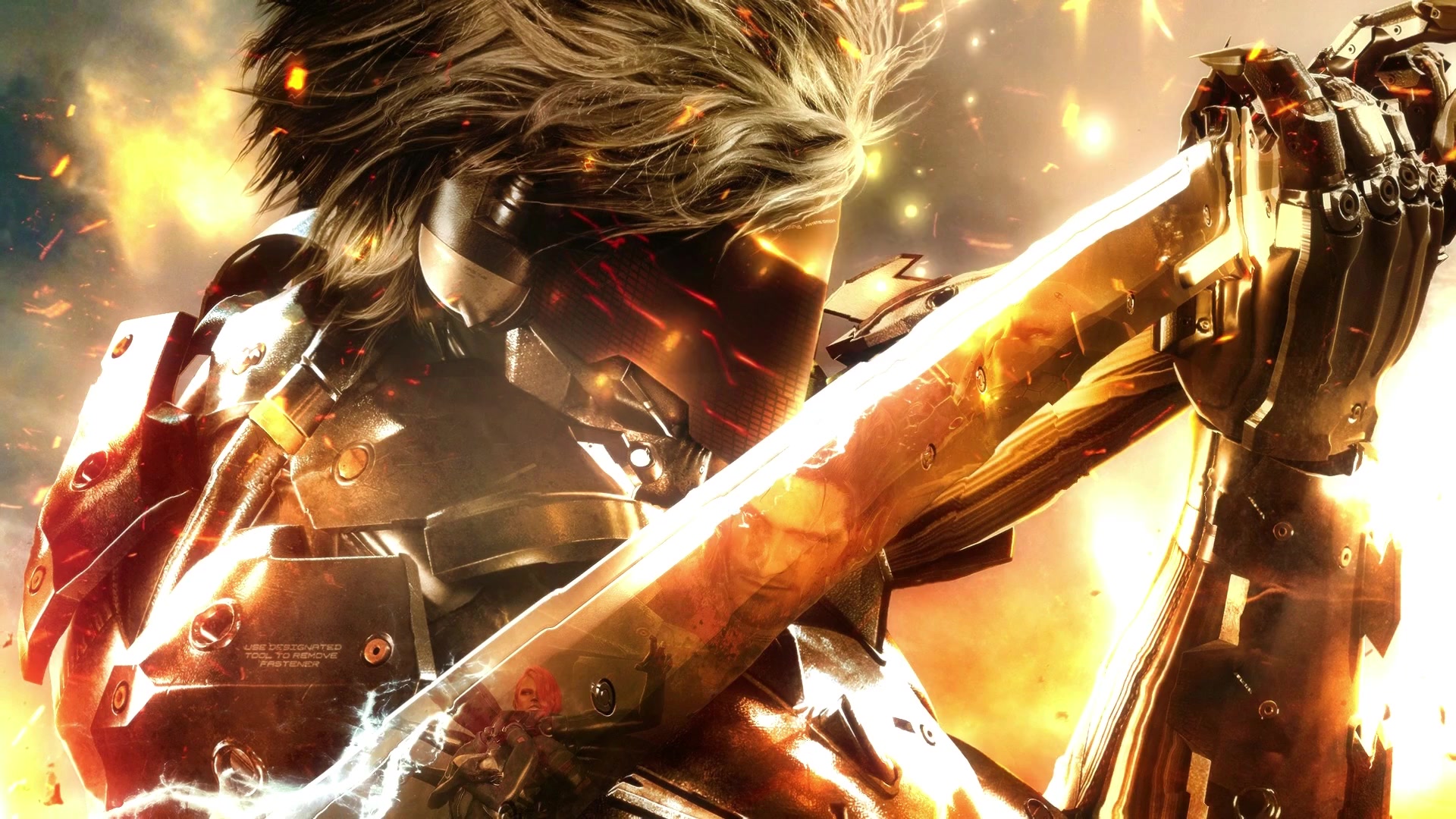 Raiden Vs Jetstream Sam Metal Gear Rising Revengeance Live Wallpaper 