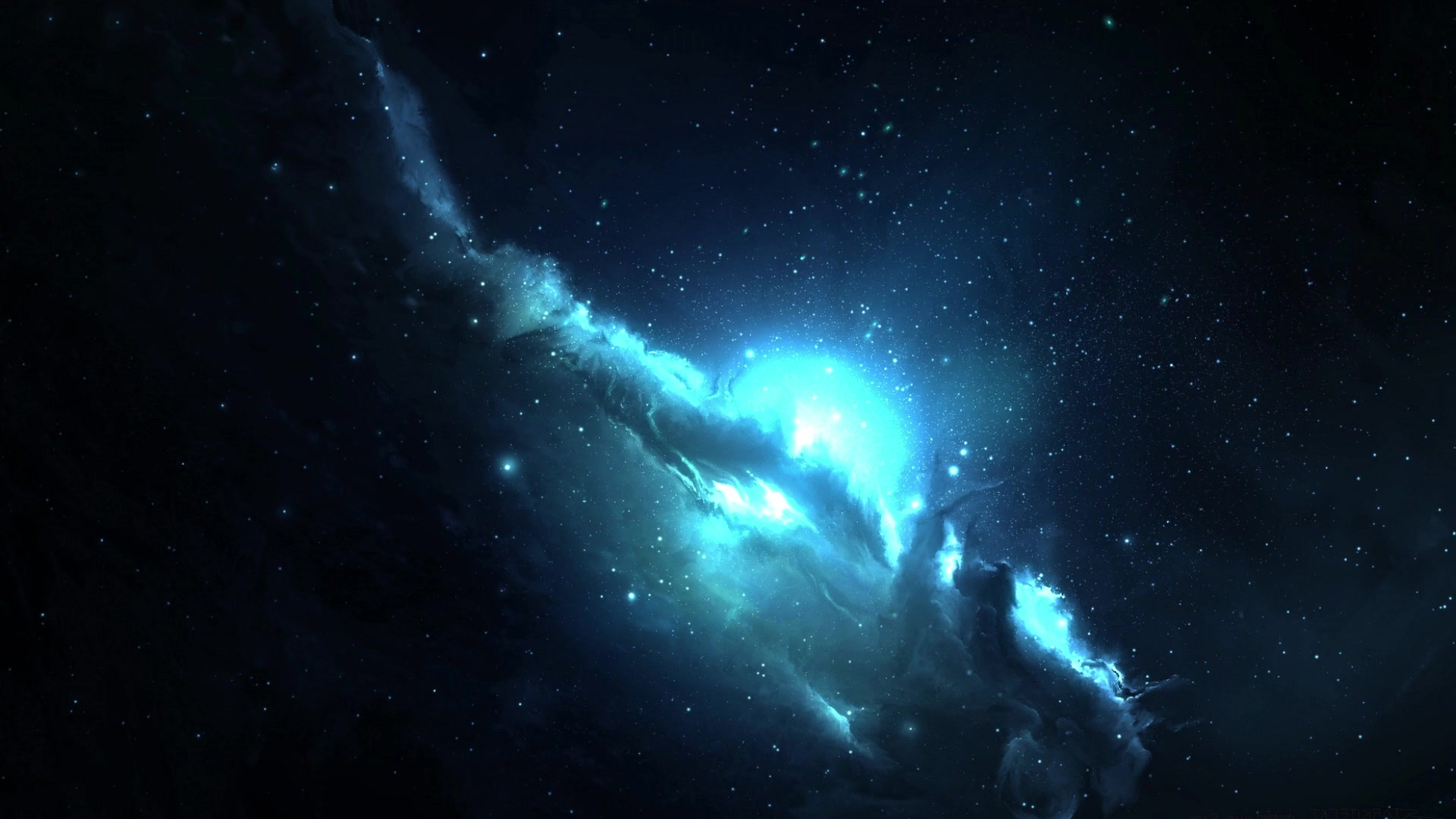 Blue Galaxy Live Wallpaper