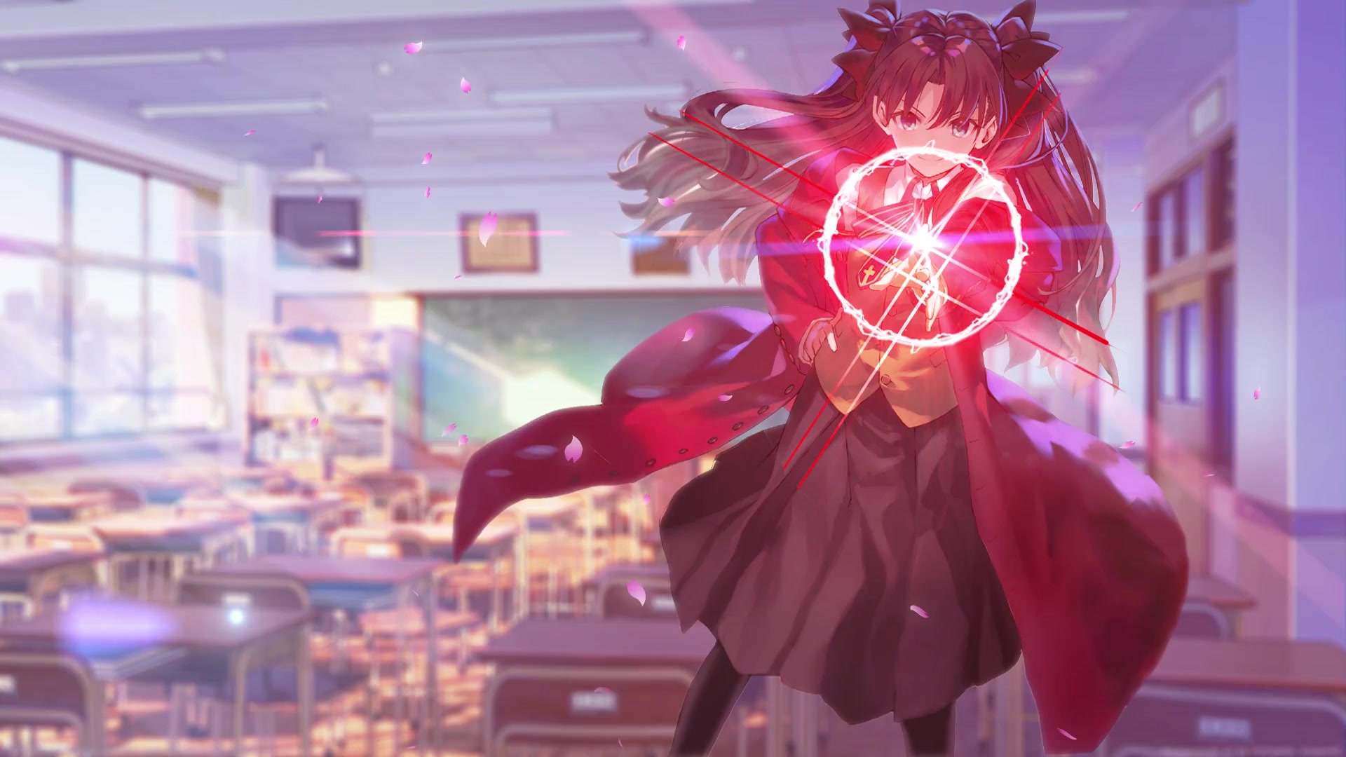 Rin Tohsaka Live Wallpaper