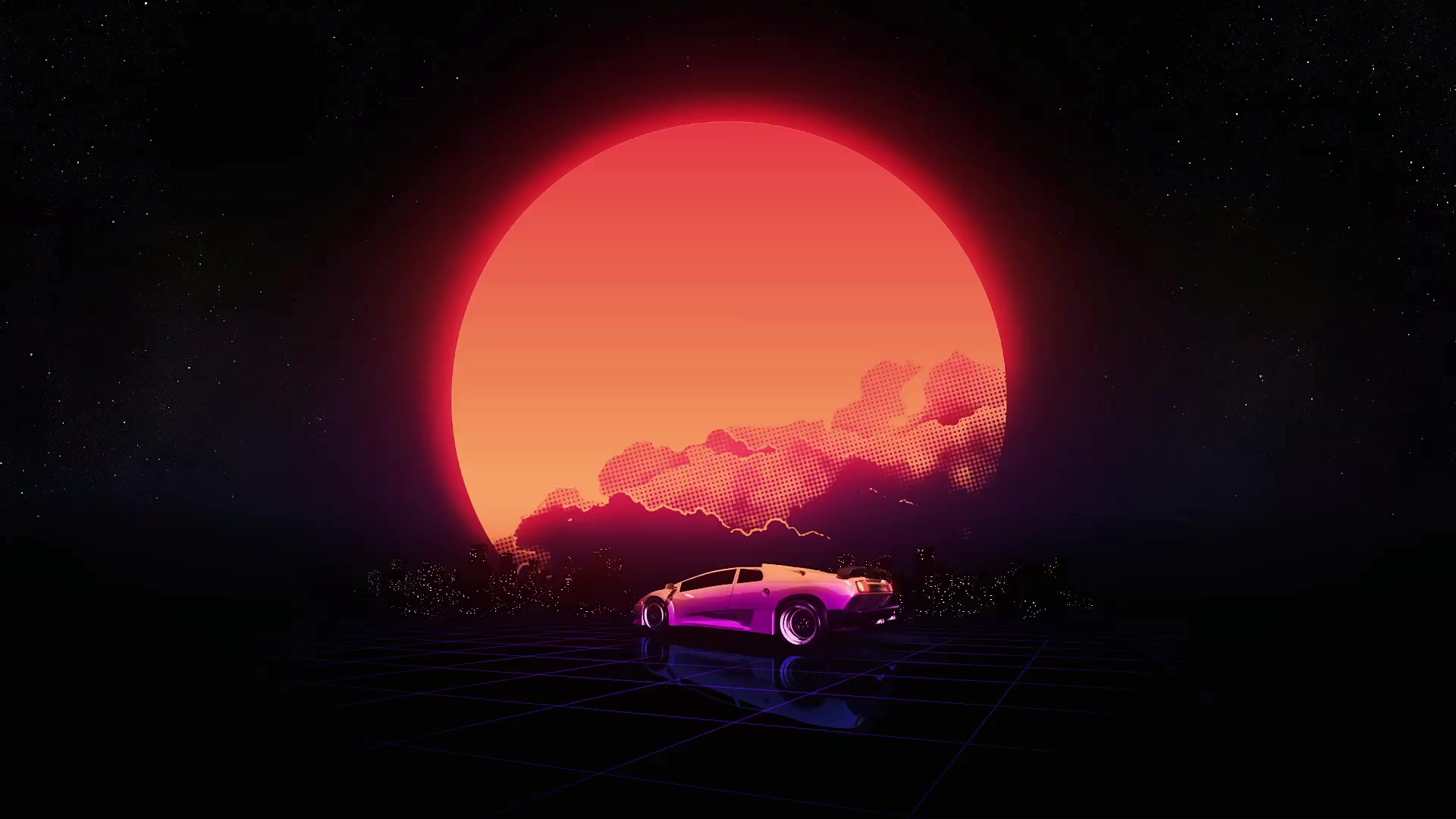 Retro Ride Live Wallpaper